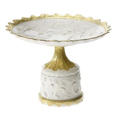 Taormina cake stand white