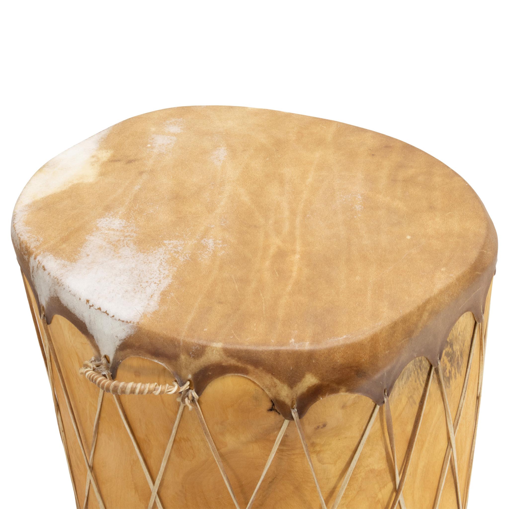 Native American Taos Pueblo Pow-Wow Drum For Sale