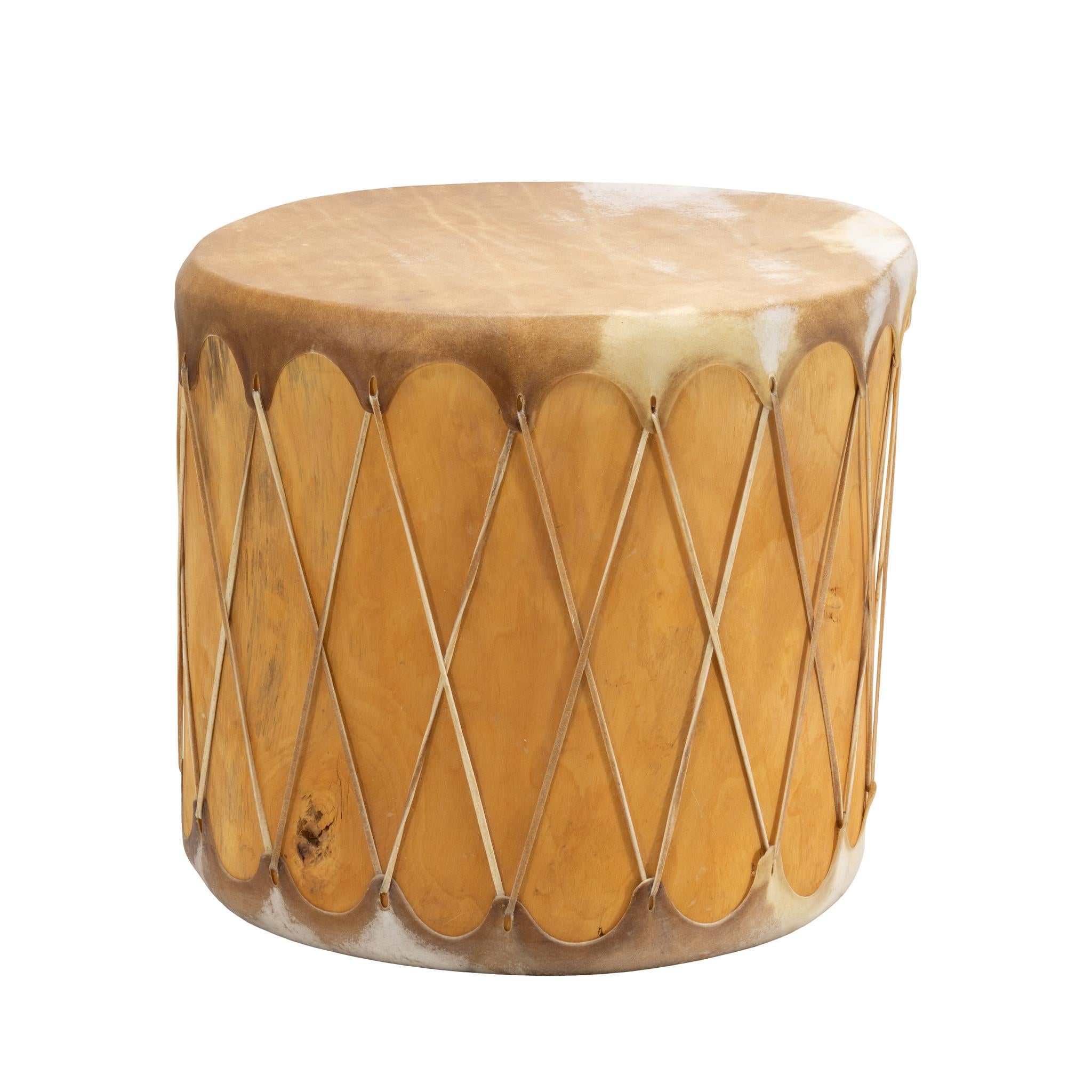 20th Century Taos Pueblo Pow-Wow Drum For Sale