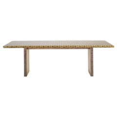 Table de salle à manger en chêne, conçue par Authentic Design, fabriquée en Italie