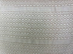 Pair of Tapa Stripe Patterned Pillows by Mariano Fortuny, Italy