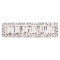 Tapered Baguettes Diamond Cocktail Ring