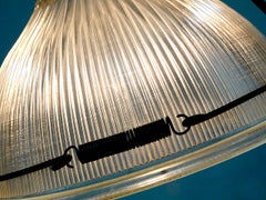 Tapered Dome Tripod Holophane Pendents