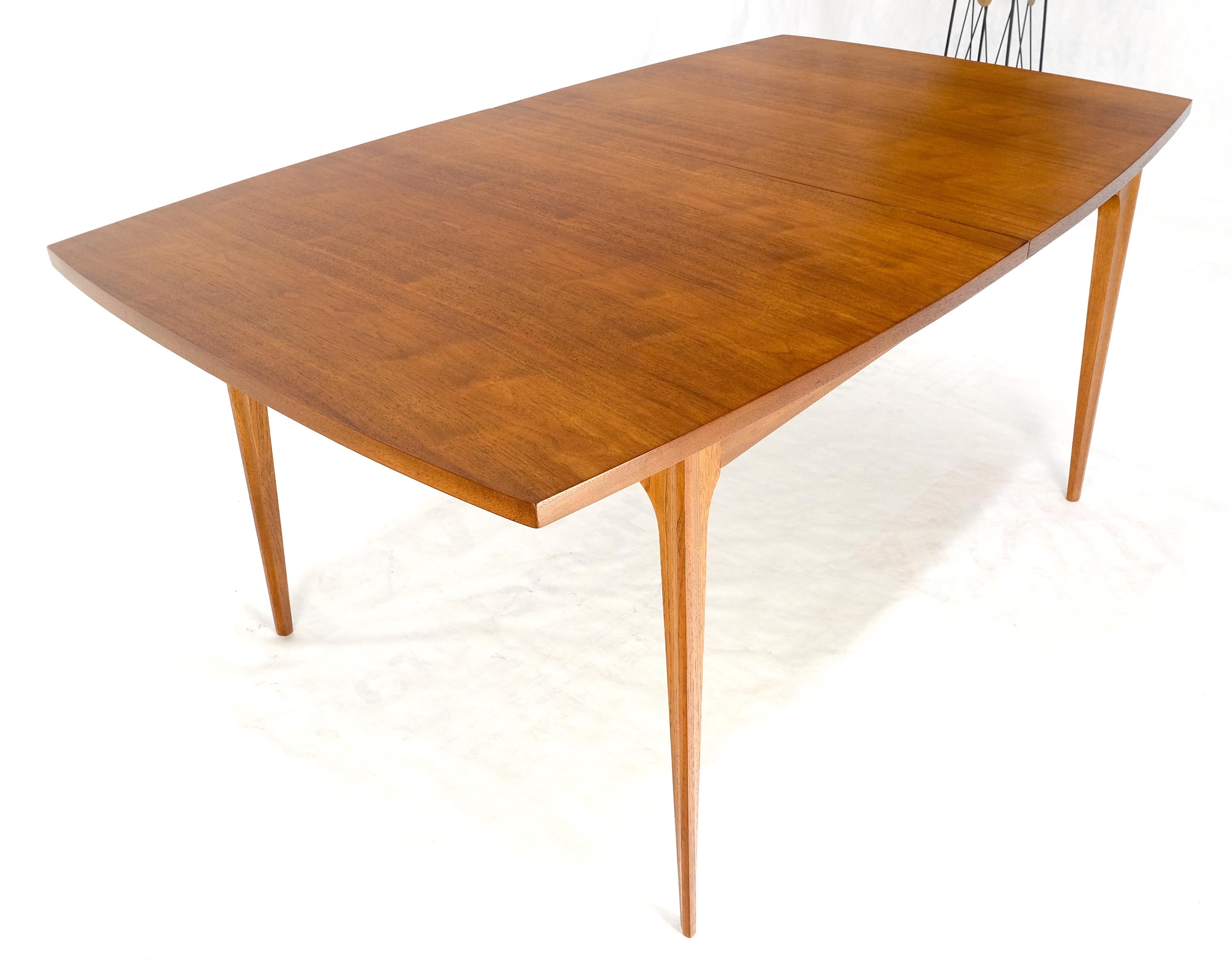 Tapered Legs Walnuss 3 Blätter Dänisch Mid Century 66