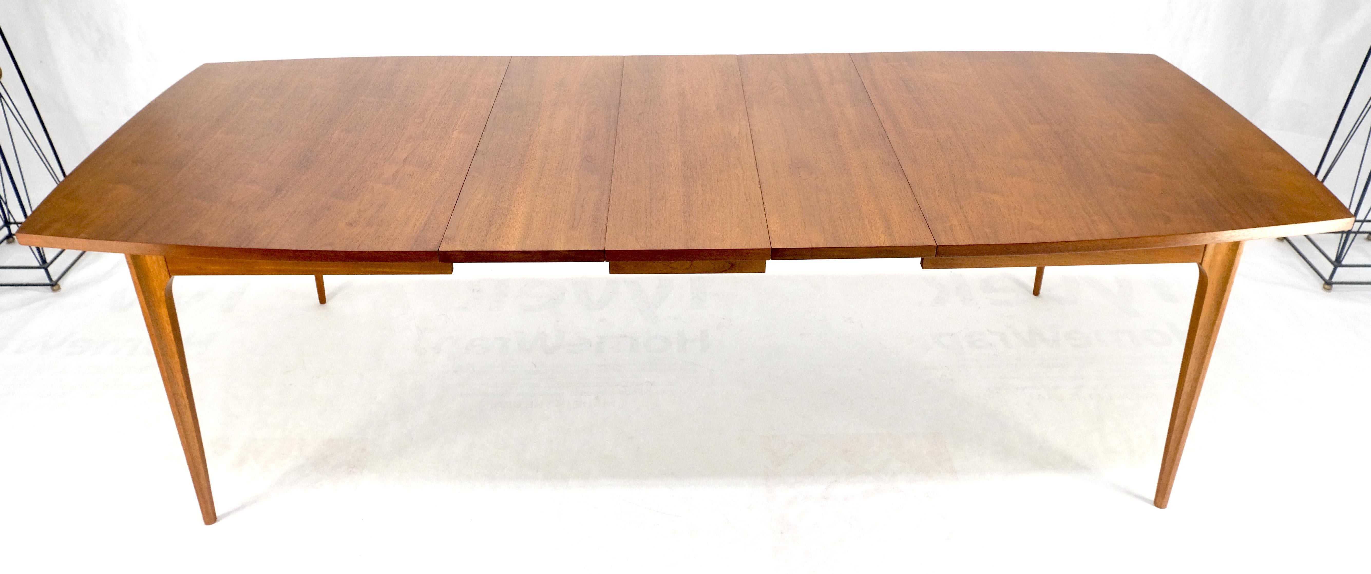 Tapered Legs Walnuss 3 Blätter Dänisch Mid Century 66