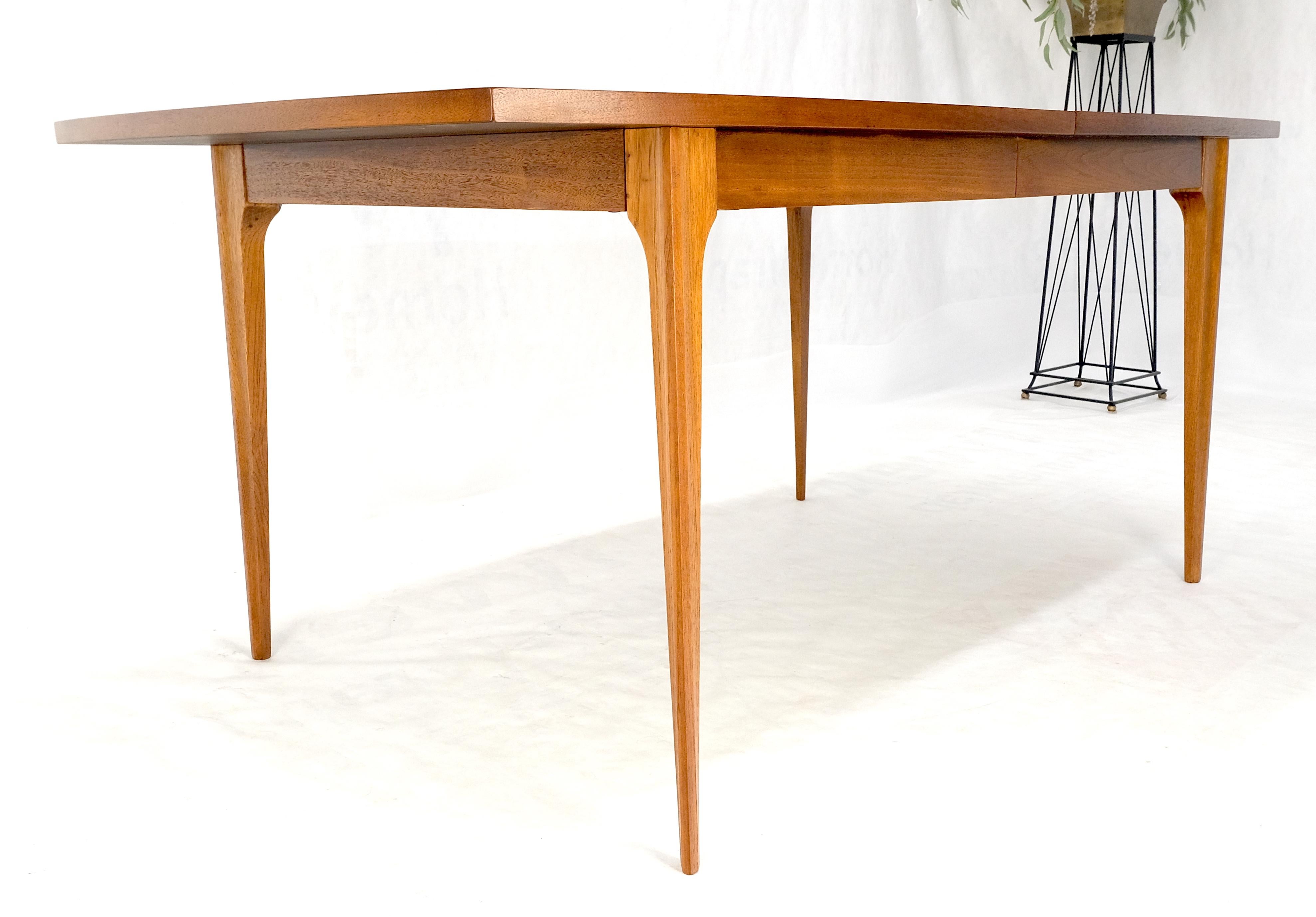 Tapered Legs Walnuss 3 Blätter Dänisch Mid Century 66