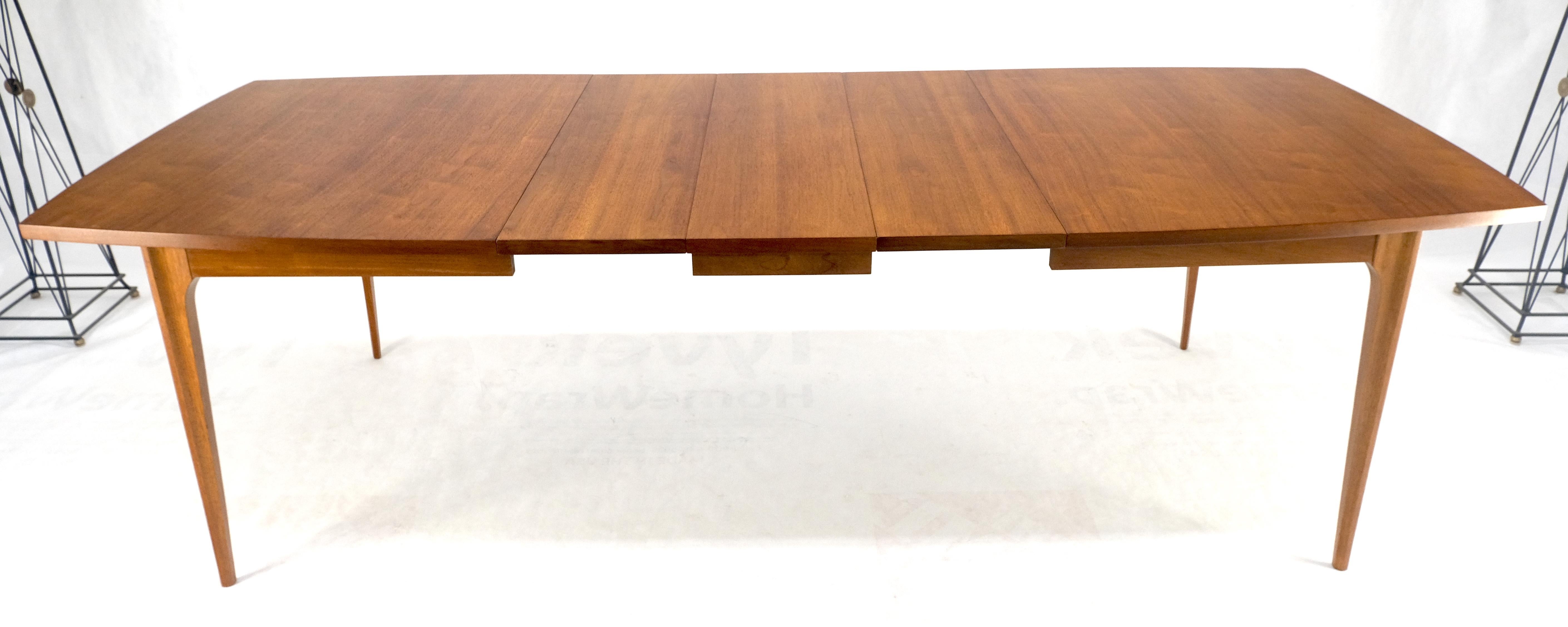 Tapered Legs Walnuss 3 Blätter Dänisch Mid Century 66