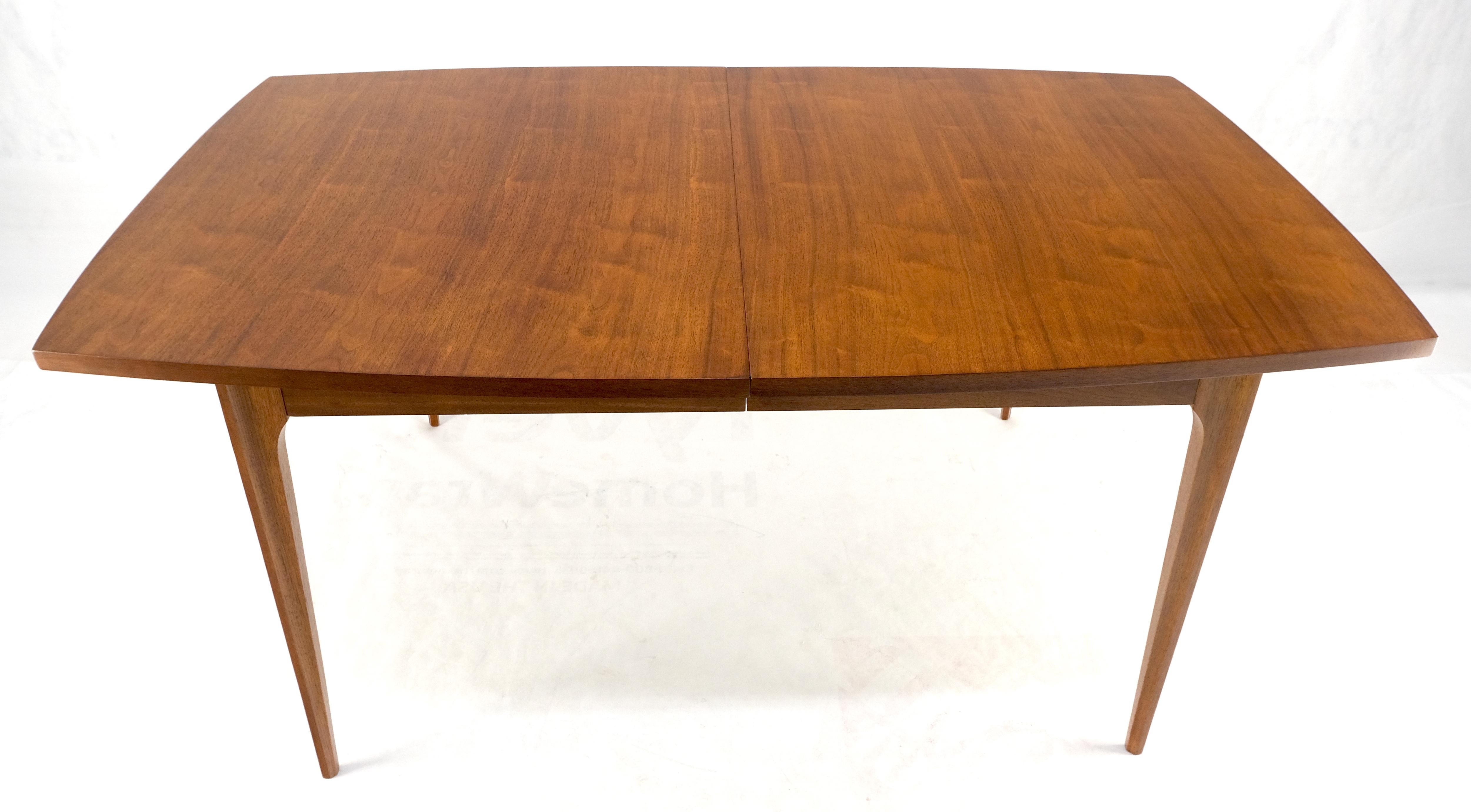 Tapered Legs Walnuss 3 Blätter Dänisch Mid Century 66