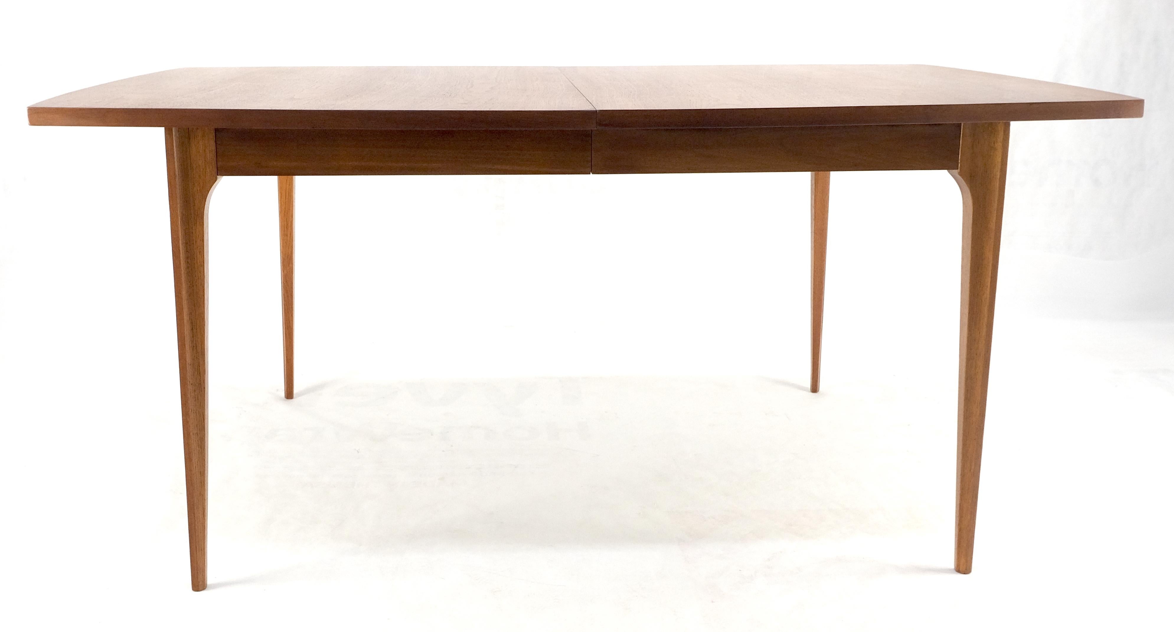 Tapered Legs Walnuss 3 Blätter Dänisch Mid Century 66