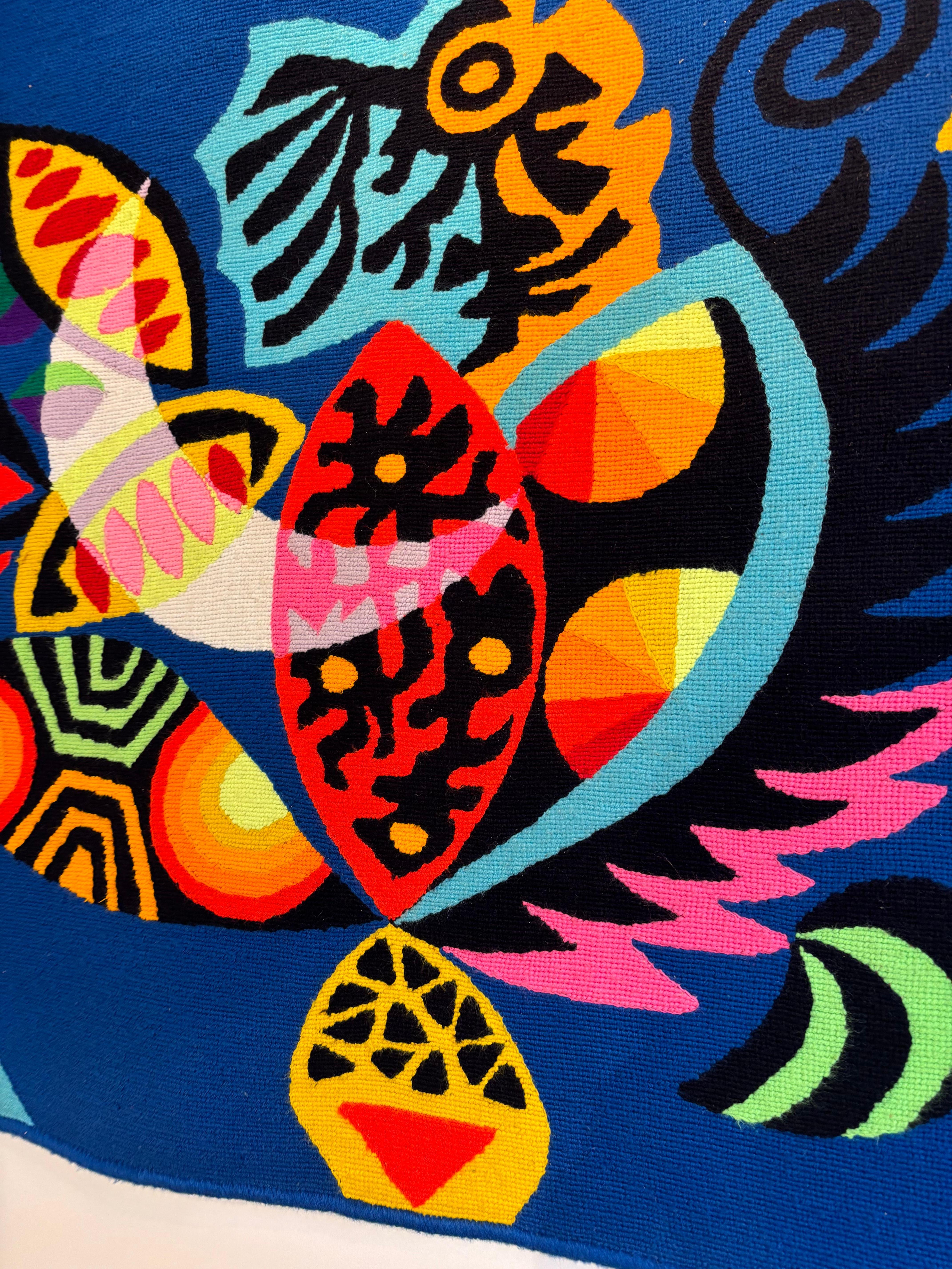 Wandteppich von Kennedy Bahia im Angebot 3