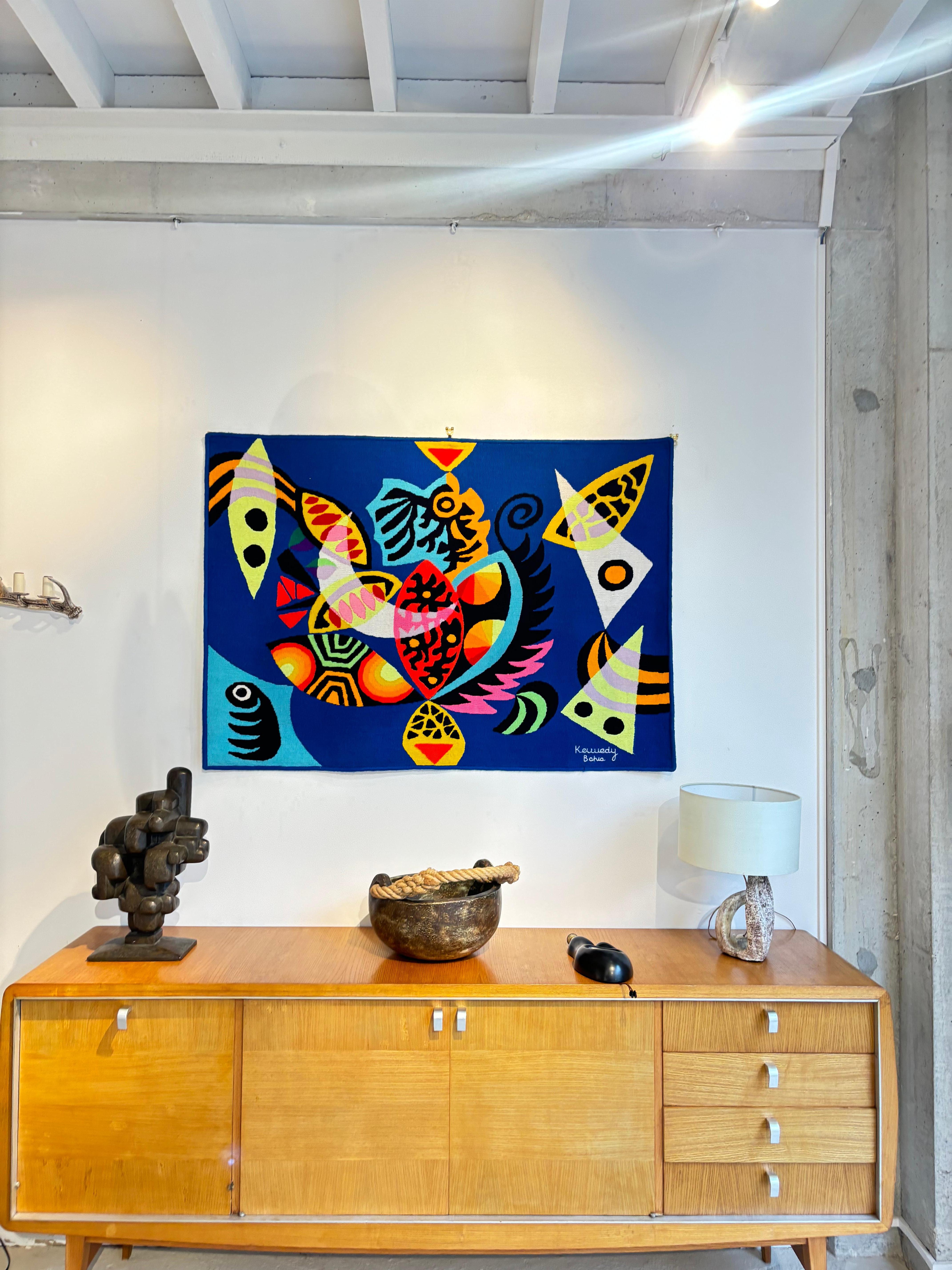 Wandteppich von Kennedy Bahia im Angebot 8