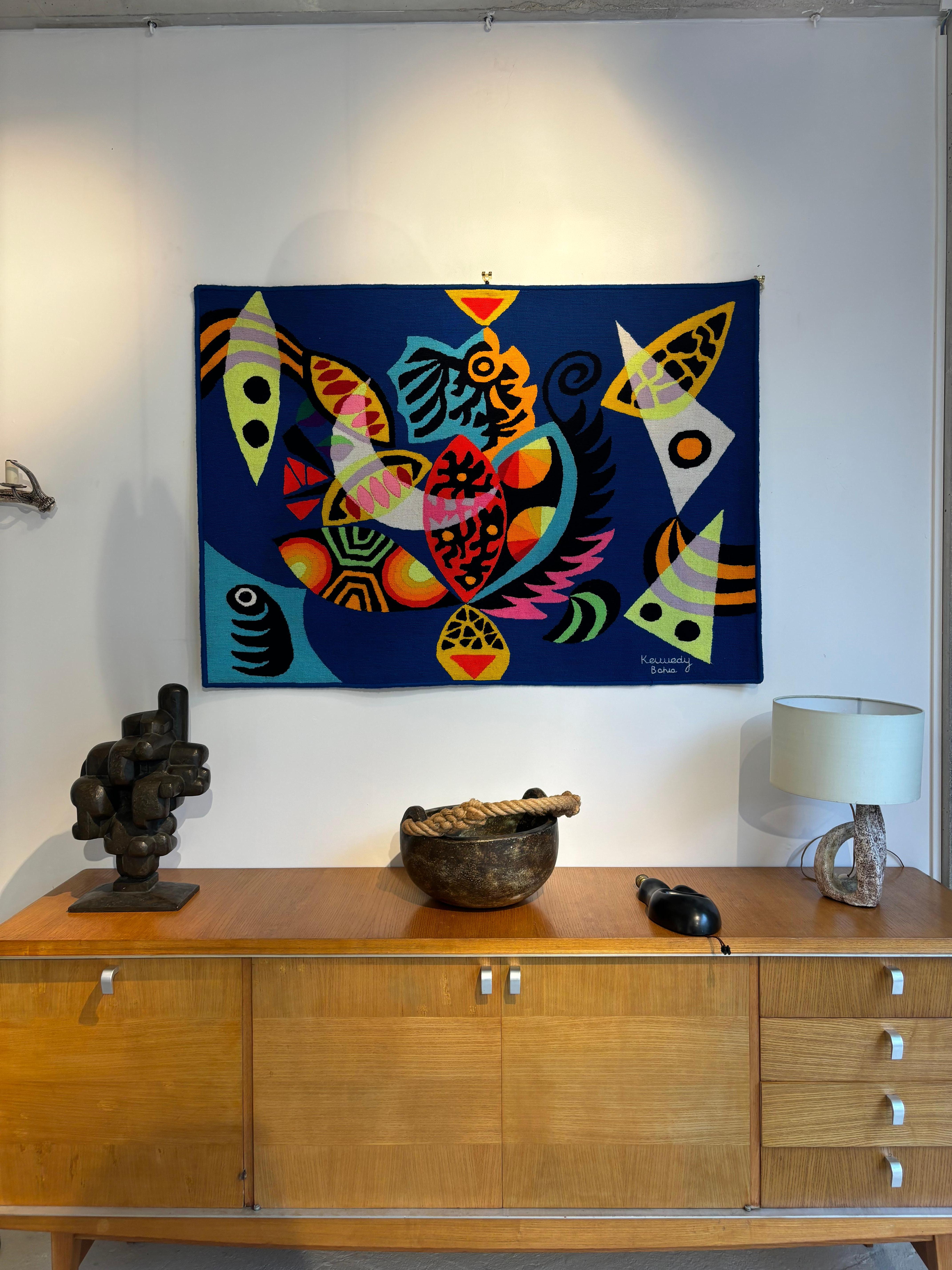 Wandteppich von Kennedy Bahia (Brasilianisch) im Angebot