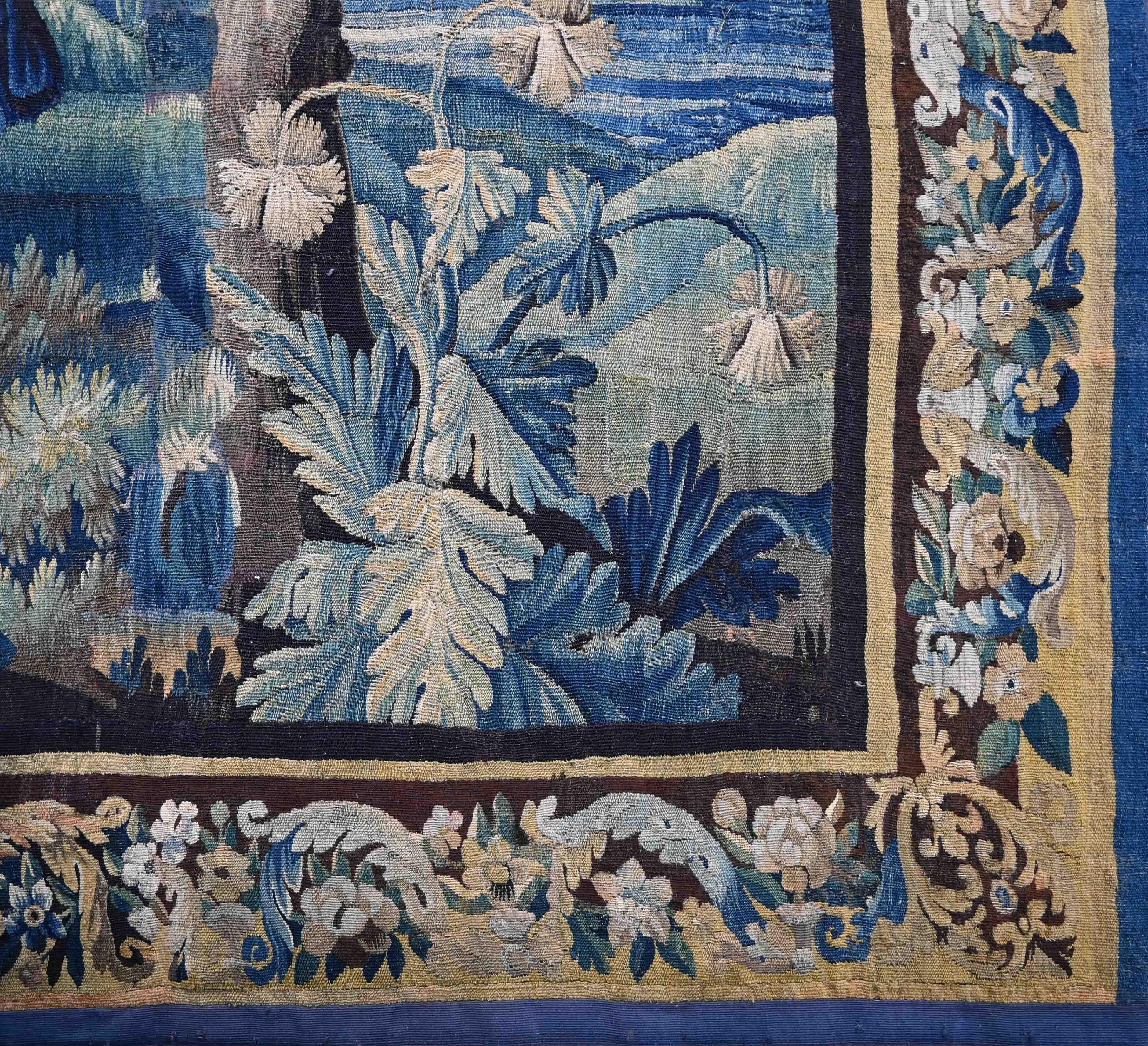 Wandteppich 18. Jahrhundert Aubusson 