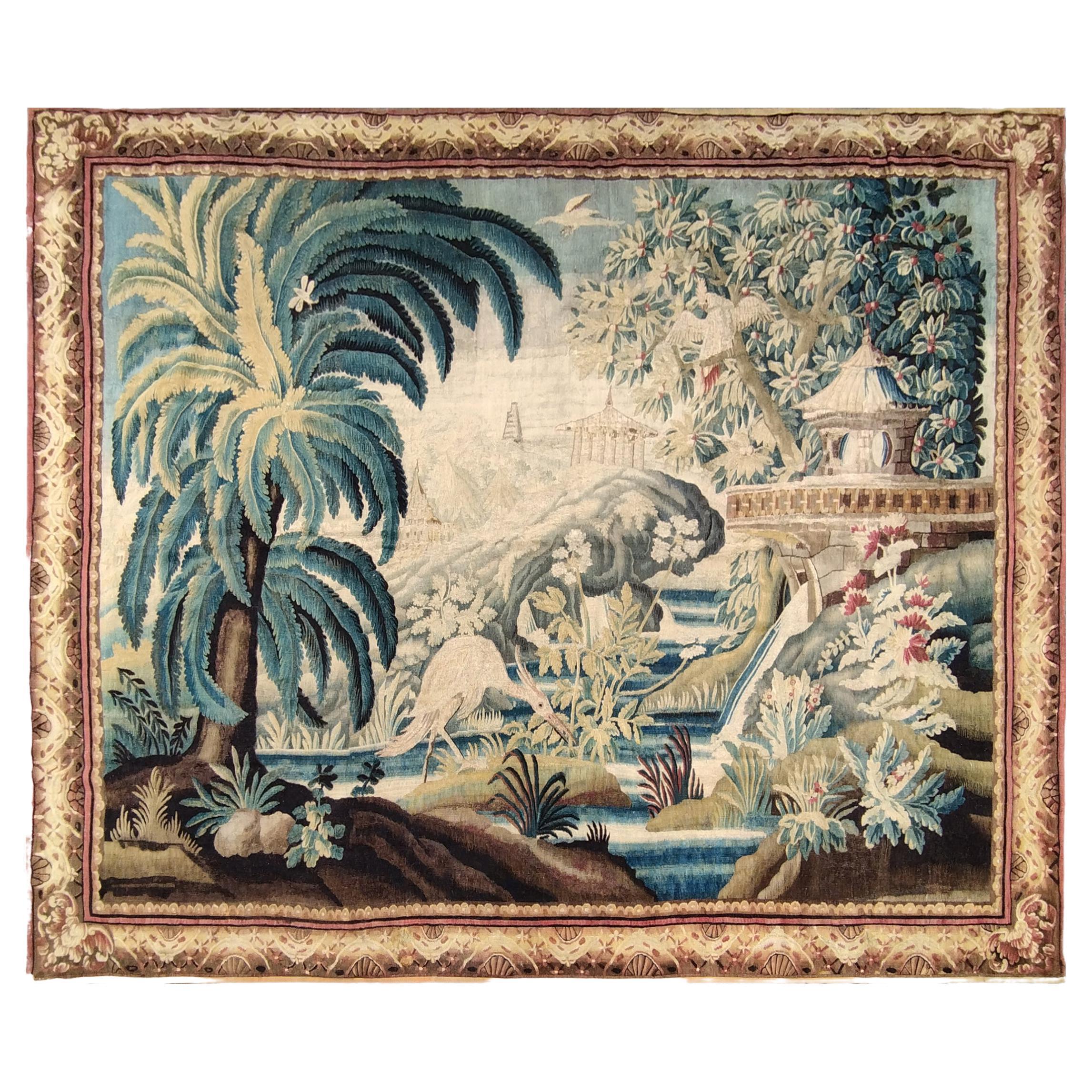 Tapestry 18th Century Aubusson, N° 1235