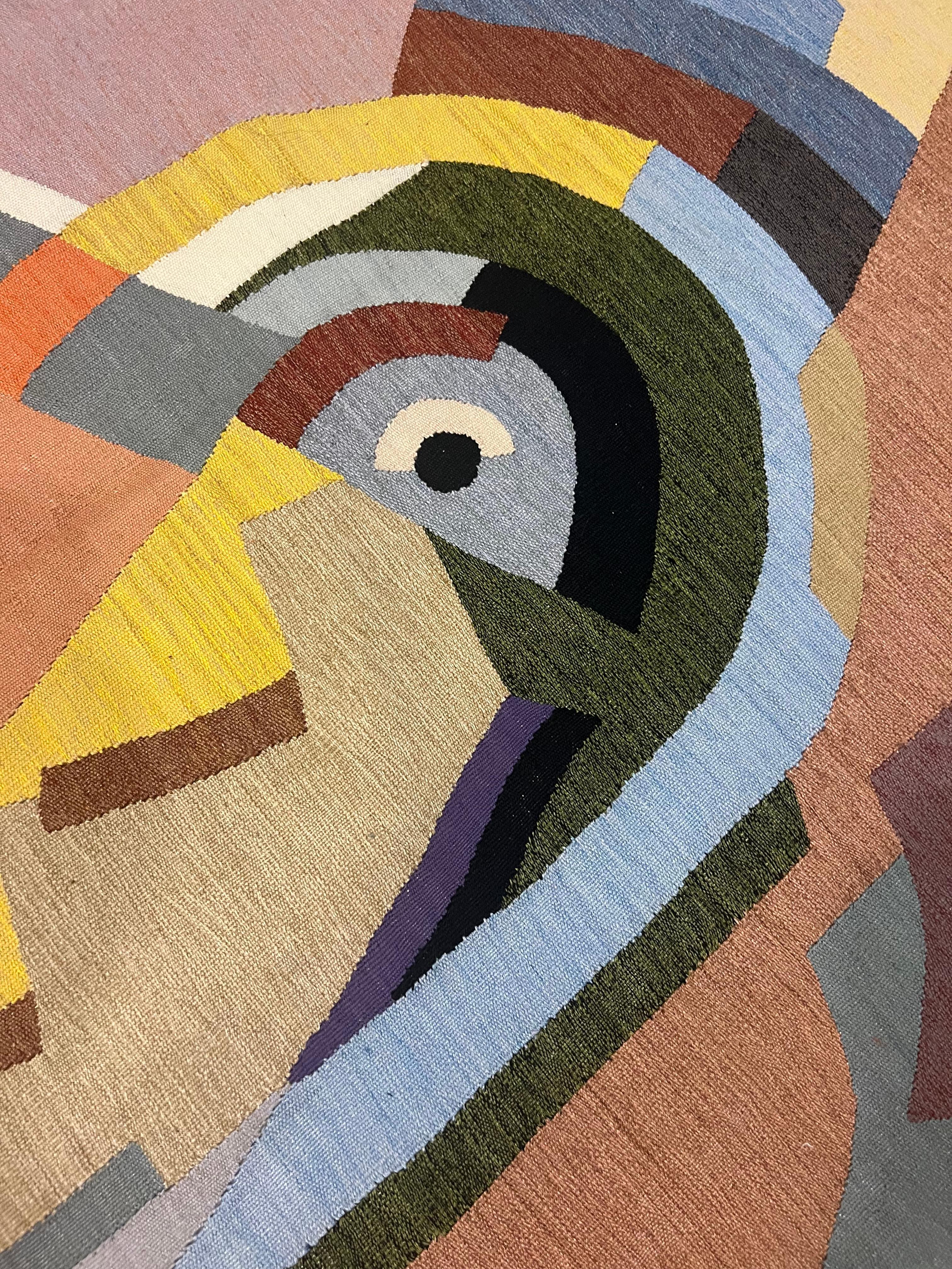Albert Gleizes

Tapestry after Design N. 41

Woven in 2005, Design made 1915-25

Wool

239 x 137 cm, 94 x 54 in

Manufactured by Atelier Boccara