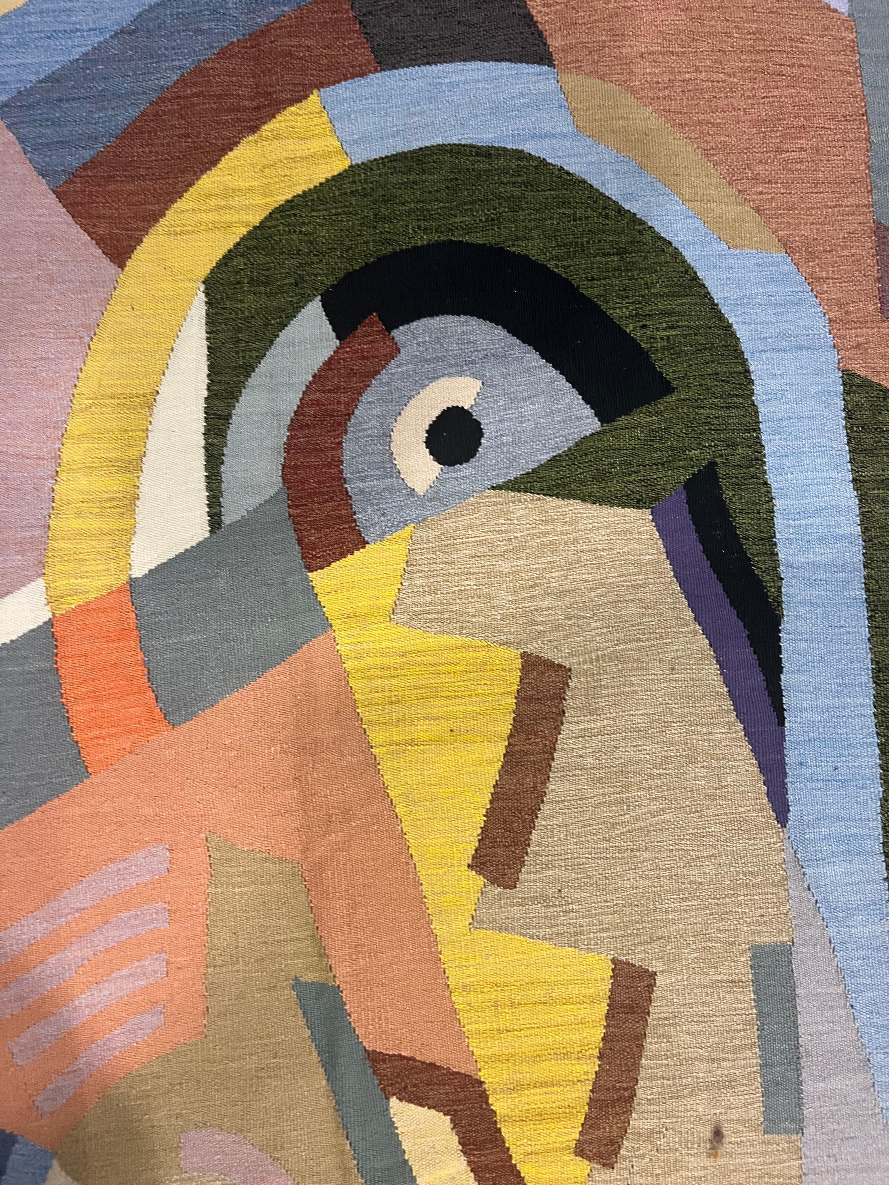 Woven Albert Gleizes, Tapestry after Design N. 41 For Sale