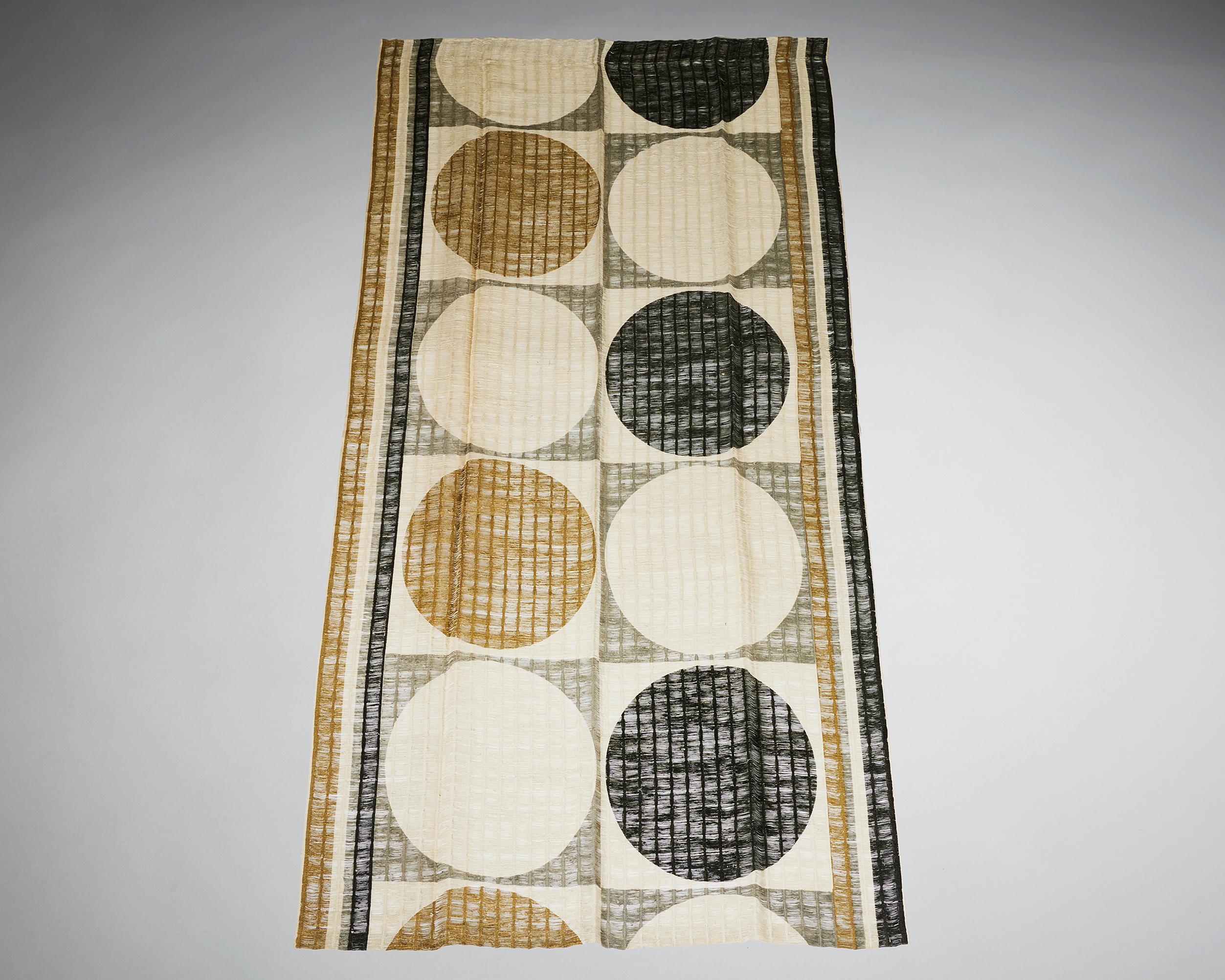 Mid-Century Modern Tapestry, anonymous, Sweden, 1960s For Sale