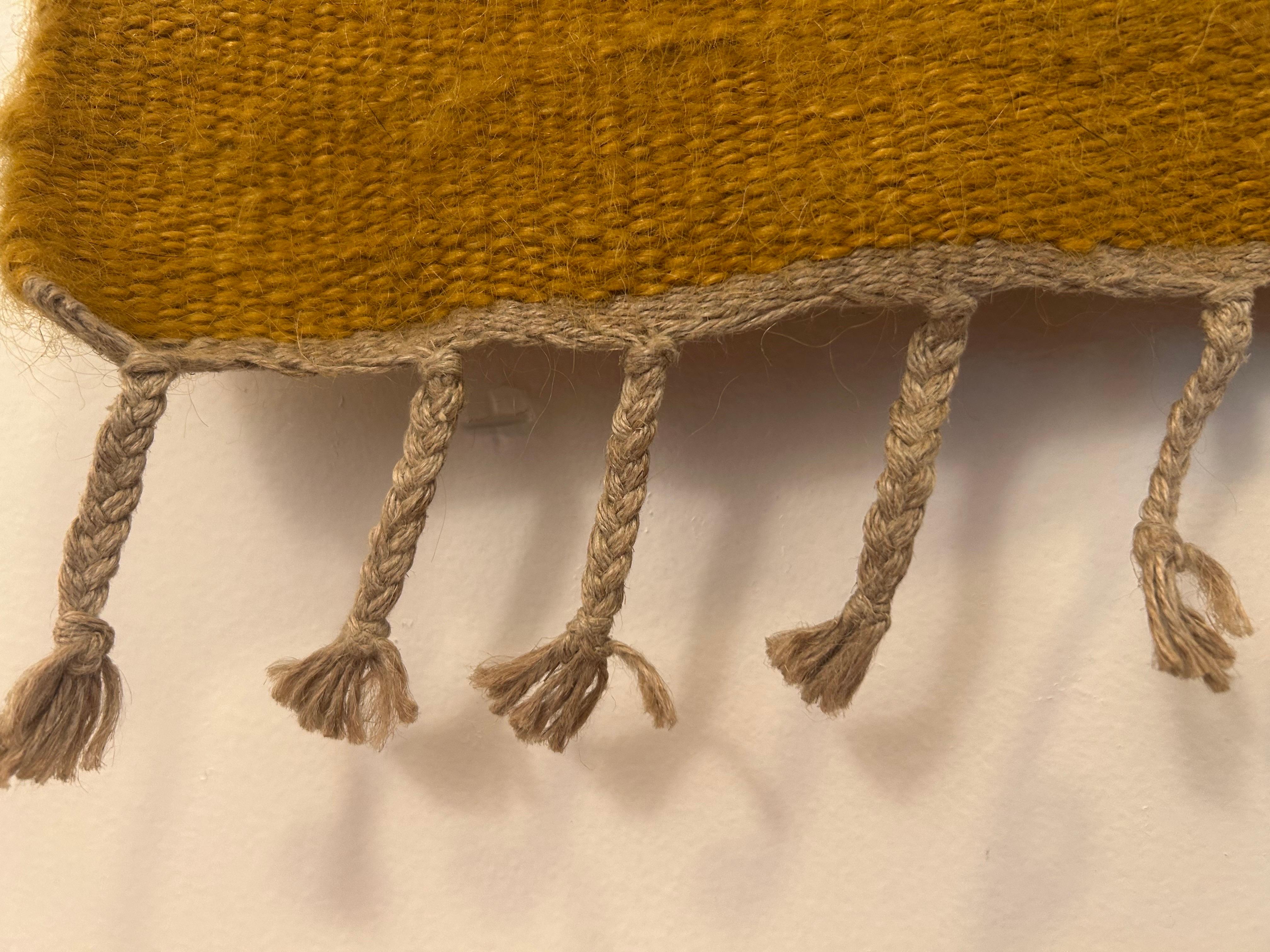Wandteppich-Kunst Königliches Lesotho (Mohairwolle) im Angebot