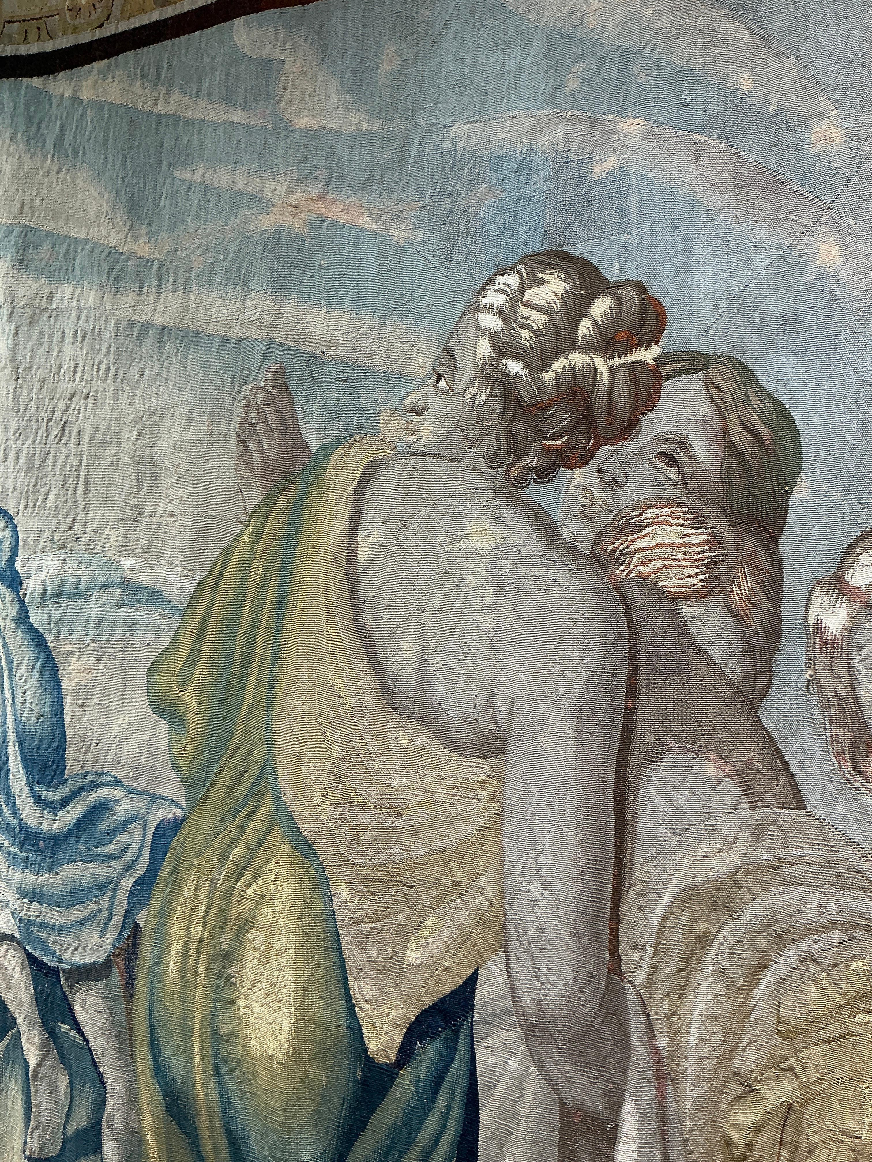 Tapestry Brussels 17th c In Good Condition For Sale In PARIS, FR