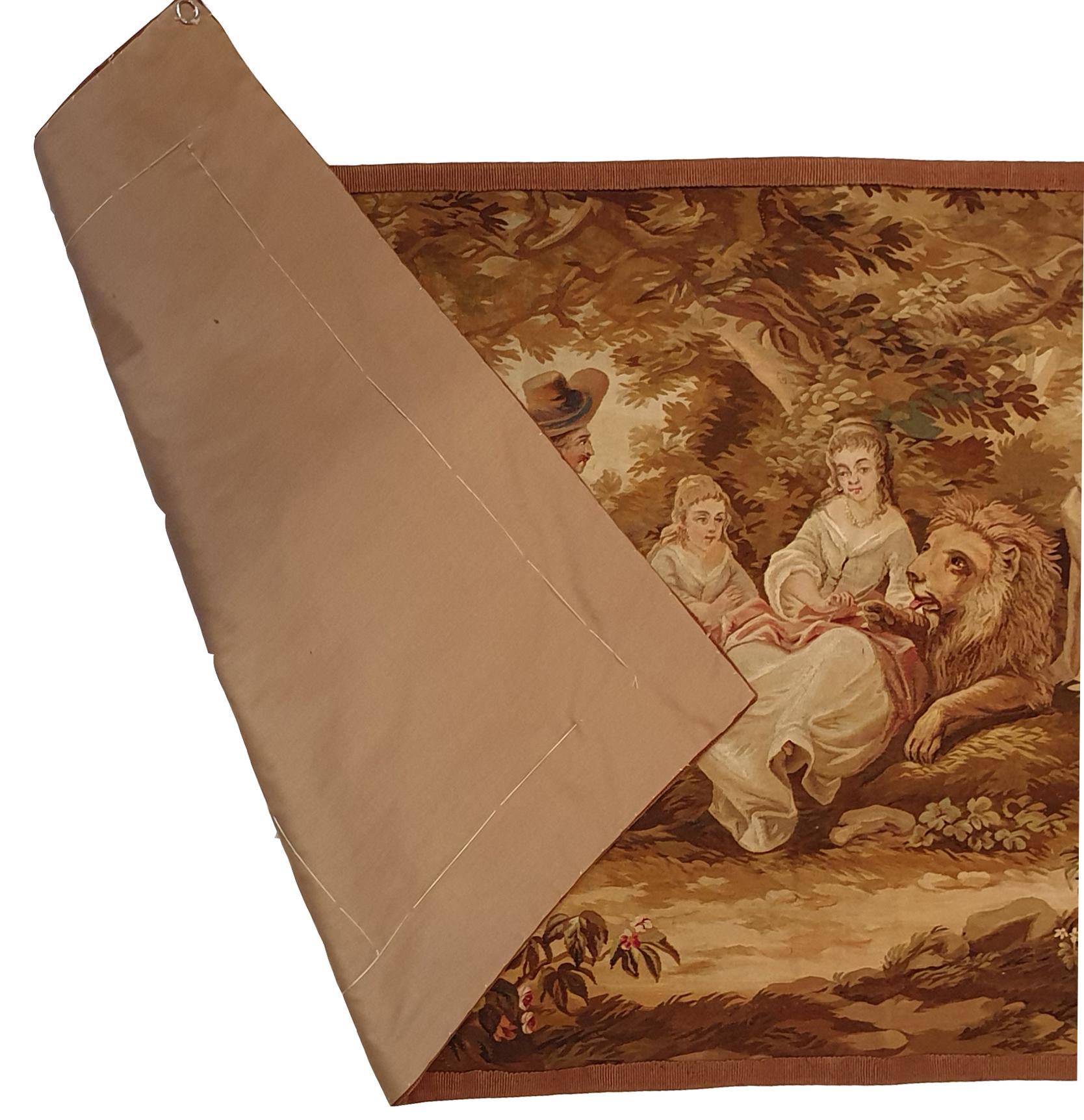  Tapestry Brussels, 19th Century - N° 704 For Sale 2