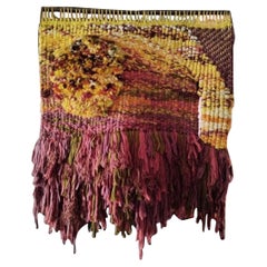 Tapestry Brutalist Macrame, Spain 1980s