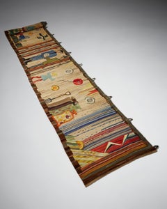 Tapisserie d'Anna-Maria Hoke:: Suède:: 1966