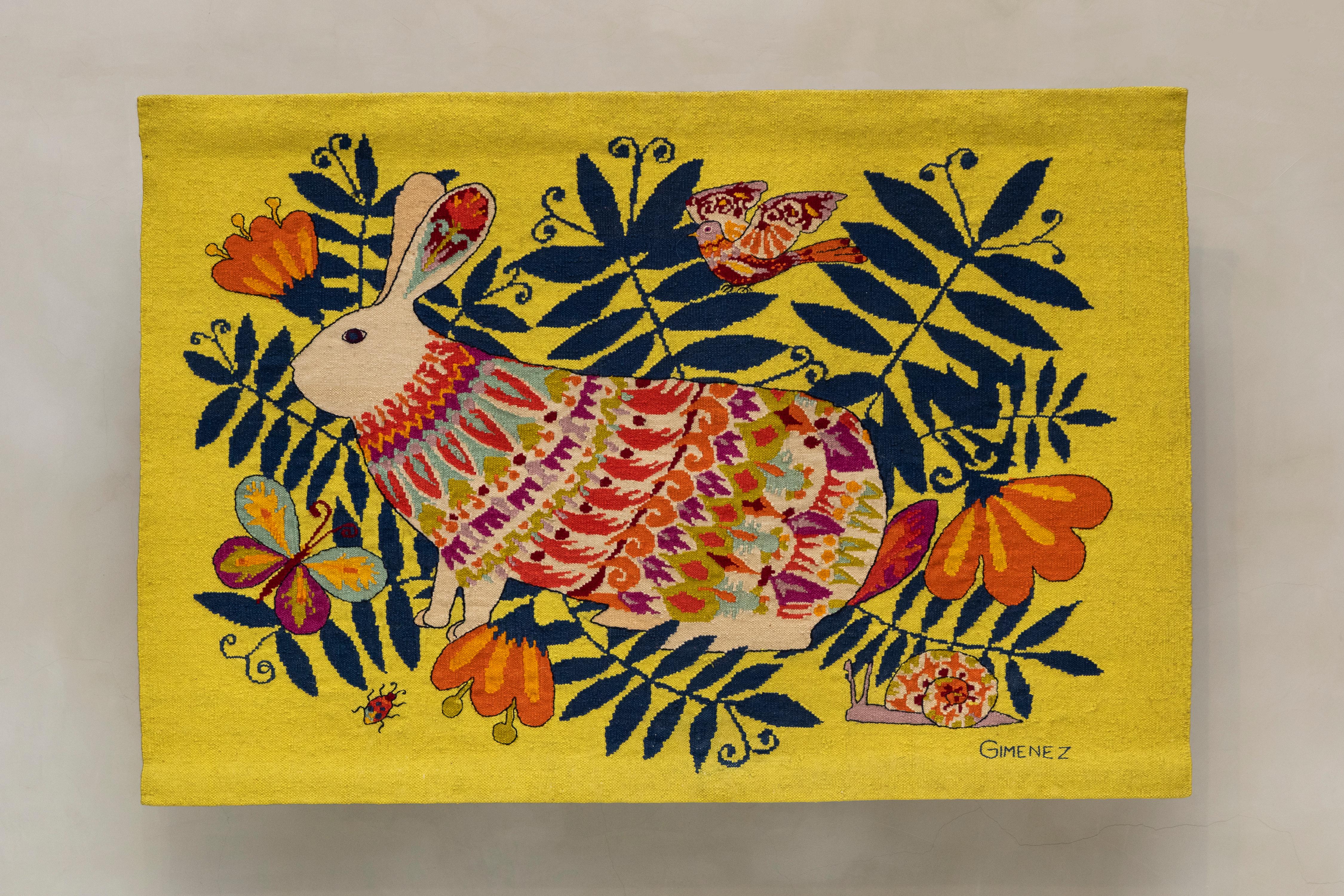 Tapestry by Edgardo Giménez,  