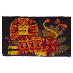 Tapestry by Edgardo Giménez, "León", Argentina, 1967