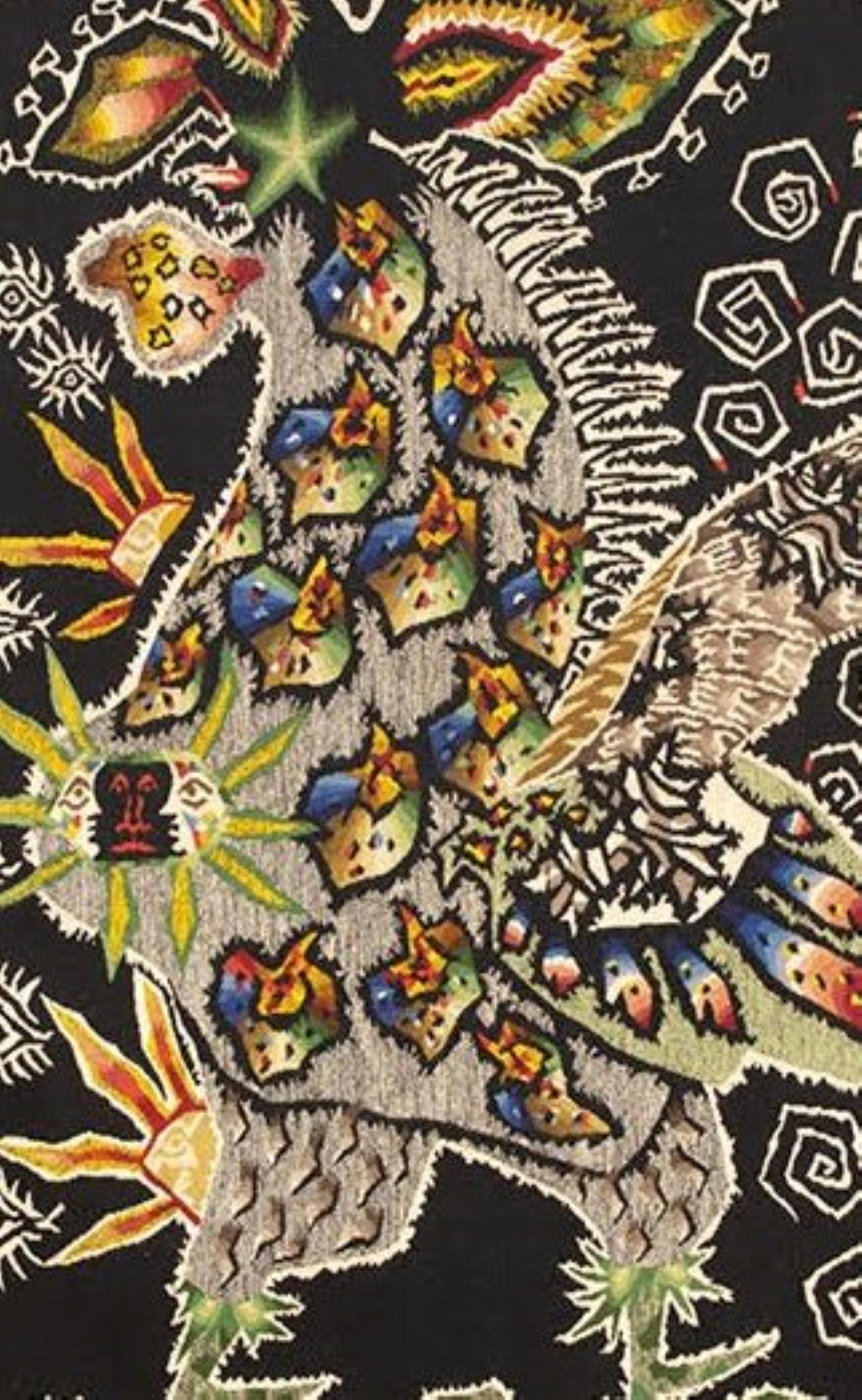 French Tapestry by Jean Lurçat “the Rooster