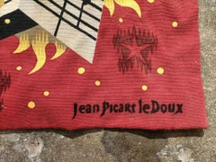 Tapestry by Jean Picart Le Doux circa 1950 Wool Print