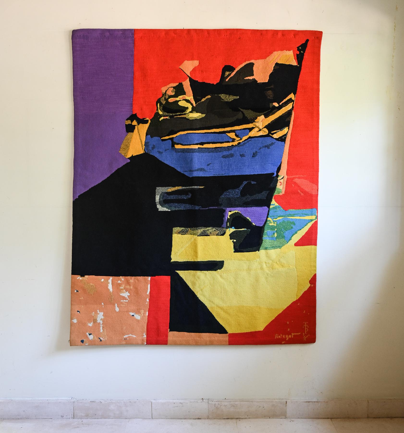 Tapestry by Mathieu Matégot For Sale 1