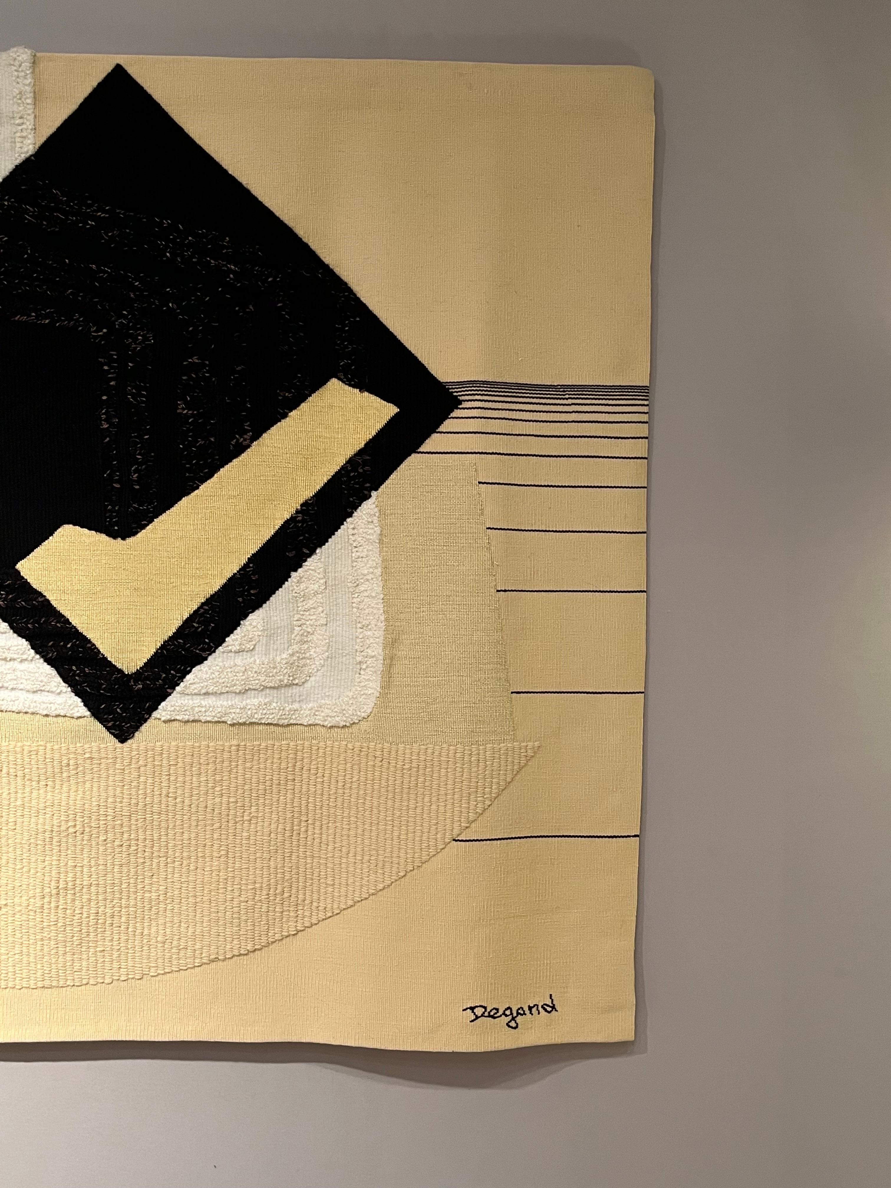 Arazzo di Michel Degand per Atelier Pinton in vendita 6