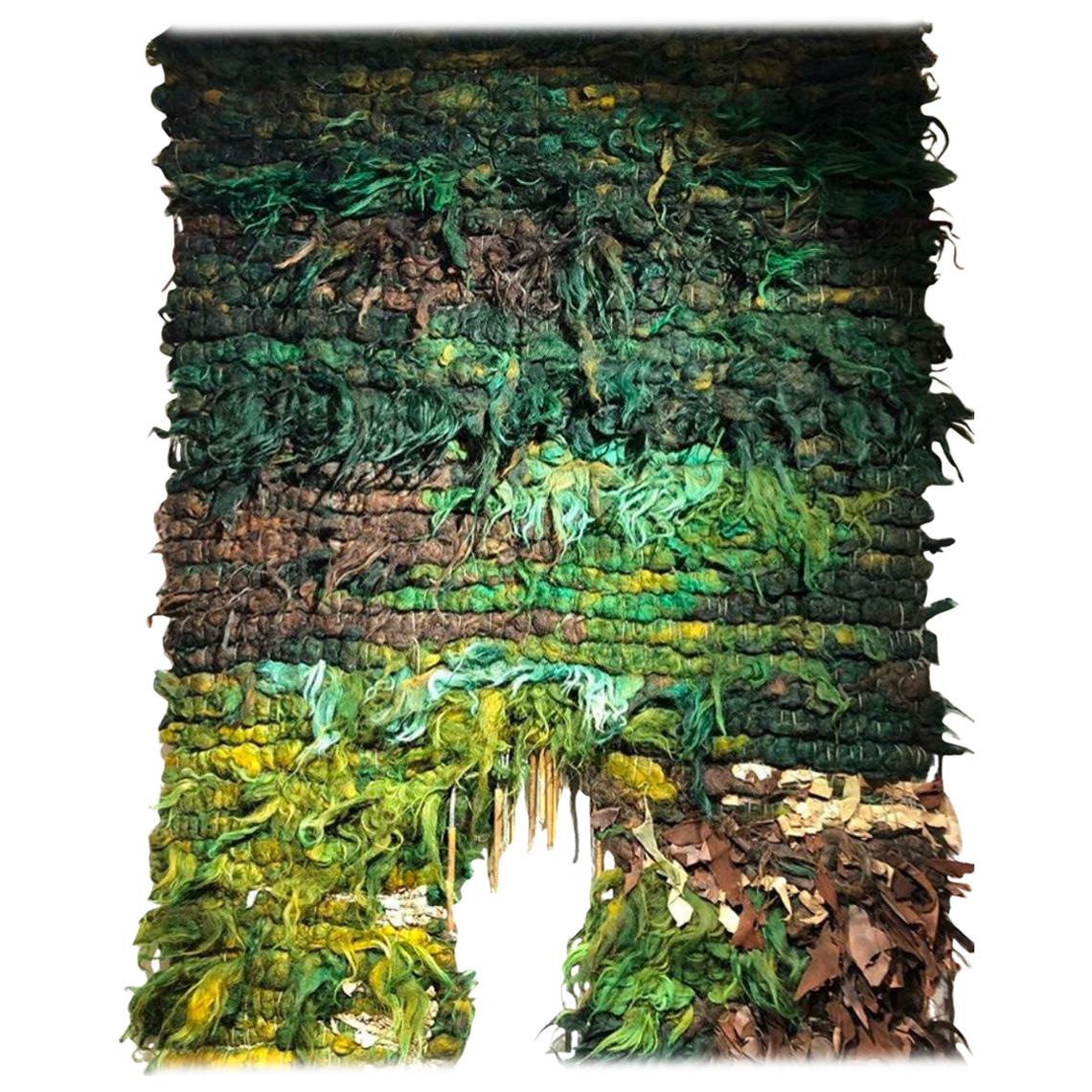 Tapestry Catalan school Josep Grau-Garriga, Spain, 1970