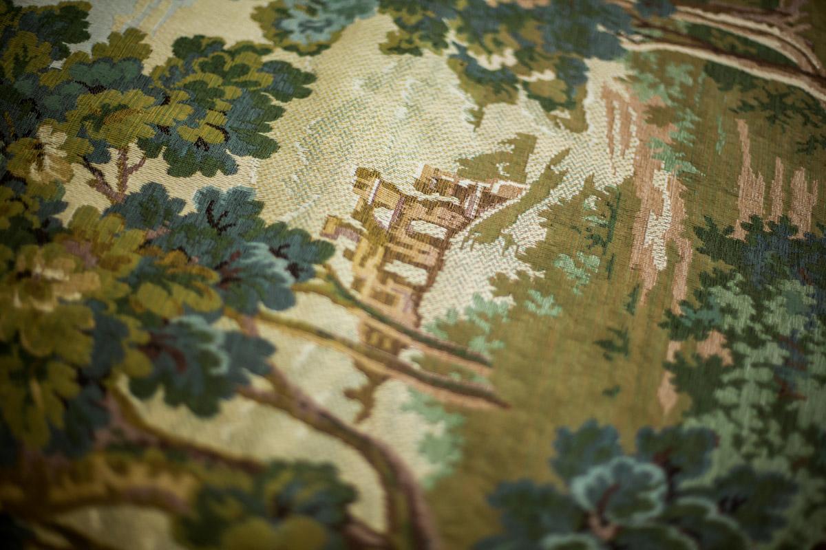 Tapestry Depicting a Forest from the Early 20th Century 1
