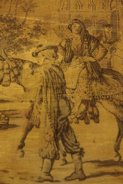 Tapestry Depicting a Genre Scene, circa 1930