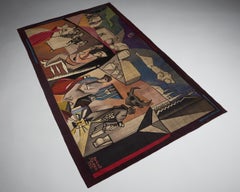 Tapestry Designed by Roland Kempe, Sweden, 1956