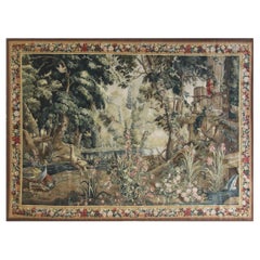 Wandteppich, französisches Design, sehr fein, Schutz, 9'3" x 6'8"