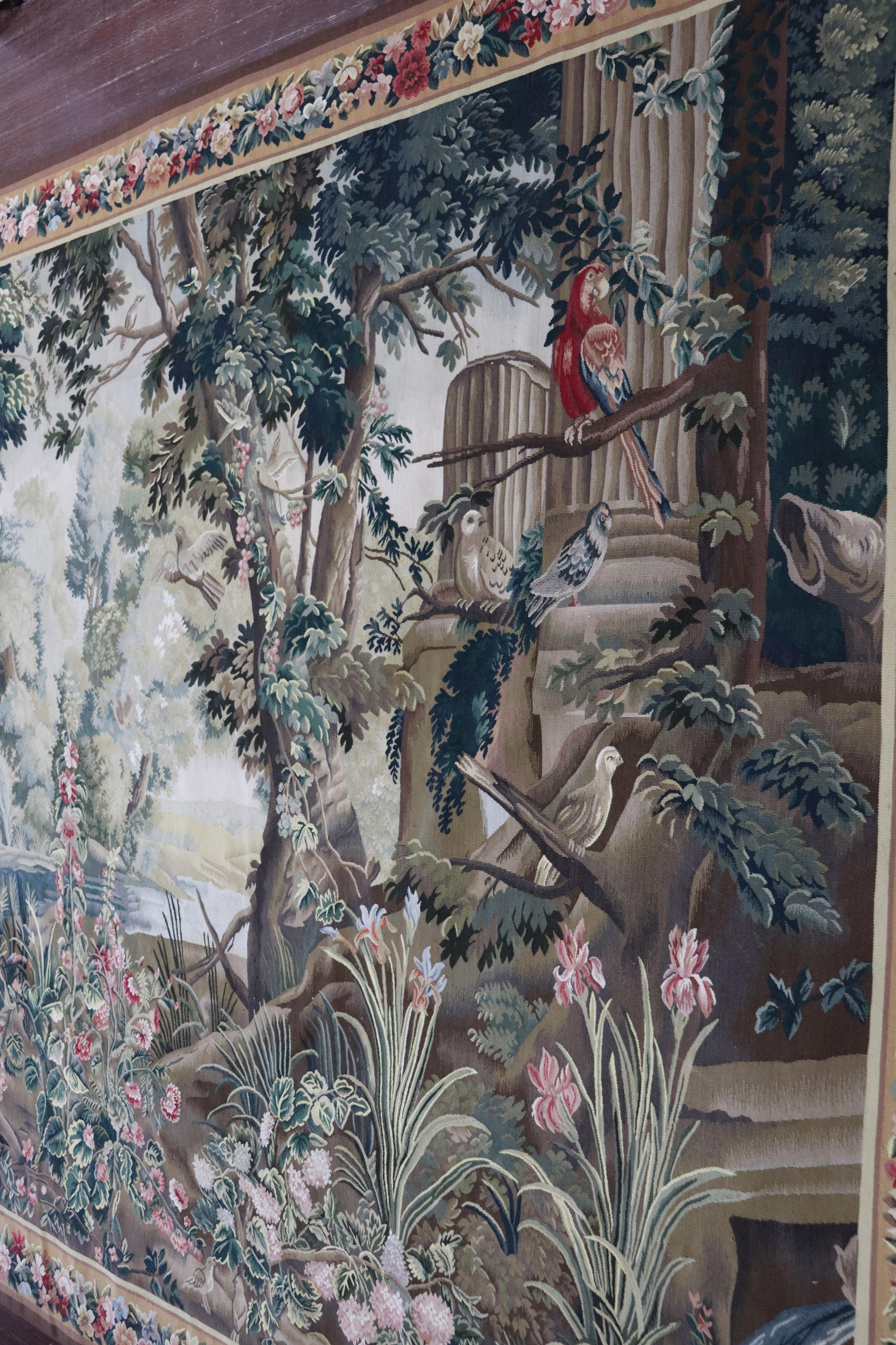 Tapestry, French Design Very Fine, Reprotection For Sale 1