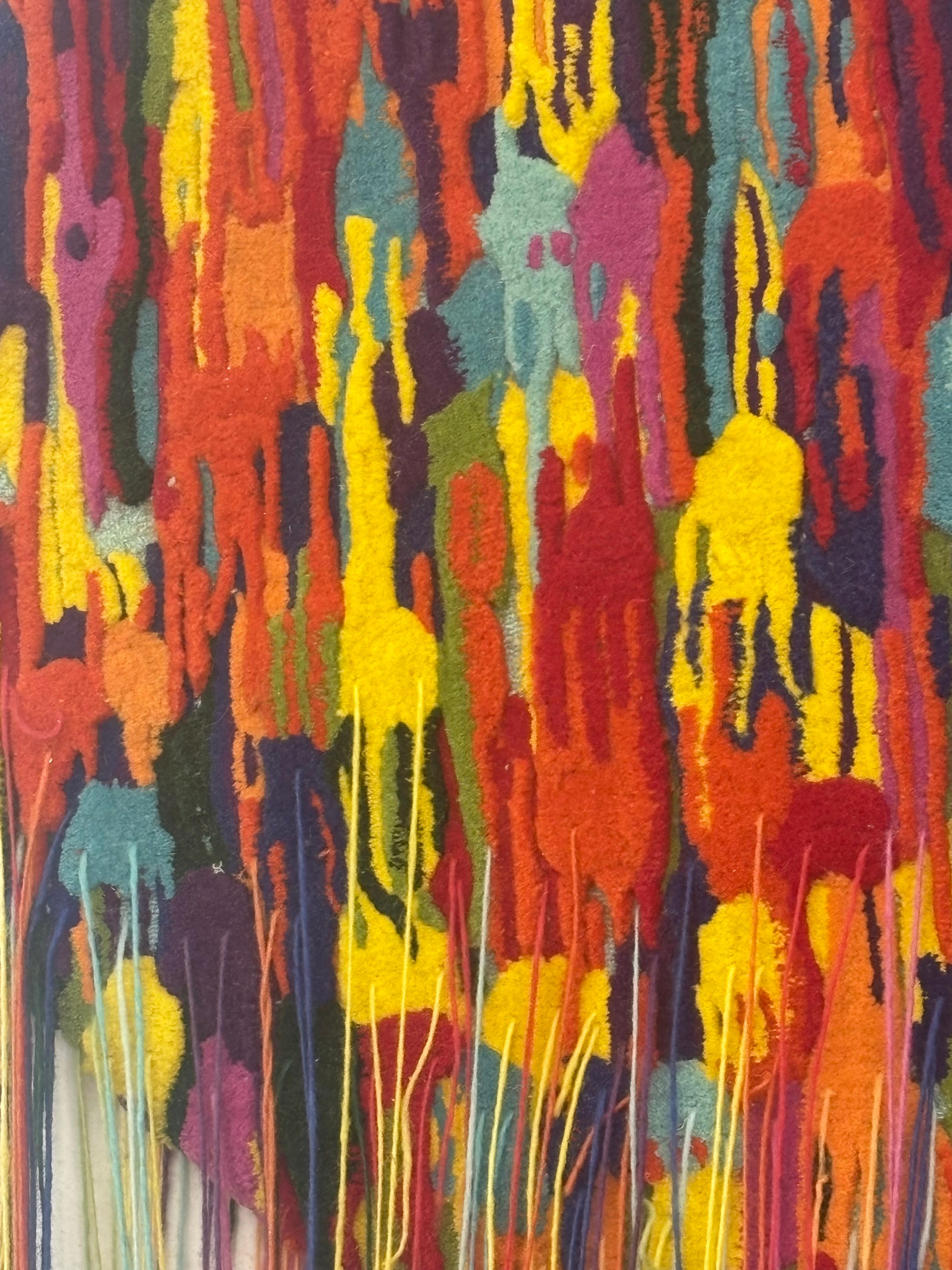 Tapestry from the Collection PiùDiUno by Omar Hassan for Driade For Sale 5