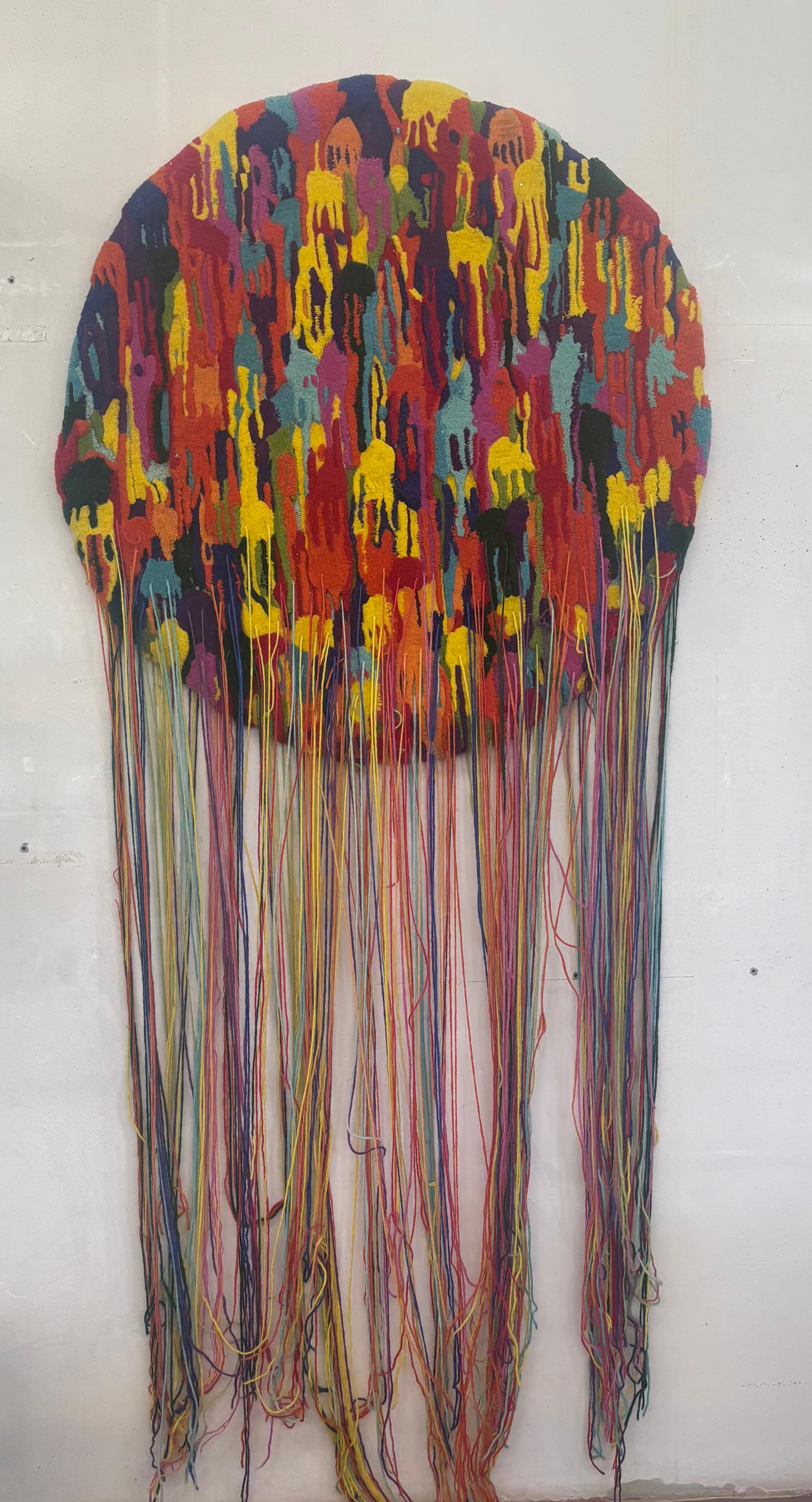 Tapestry from the Collection PiùDiUno by Omar Hassan for Driade For Sale 7