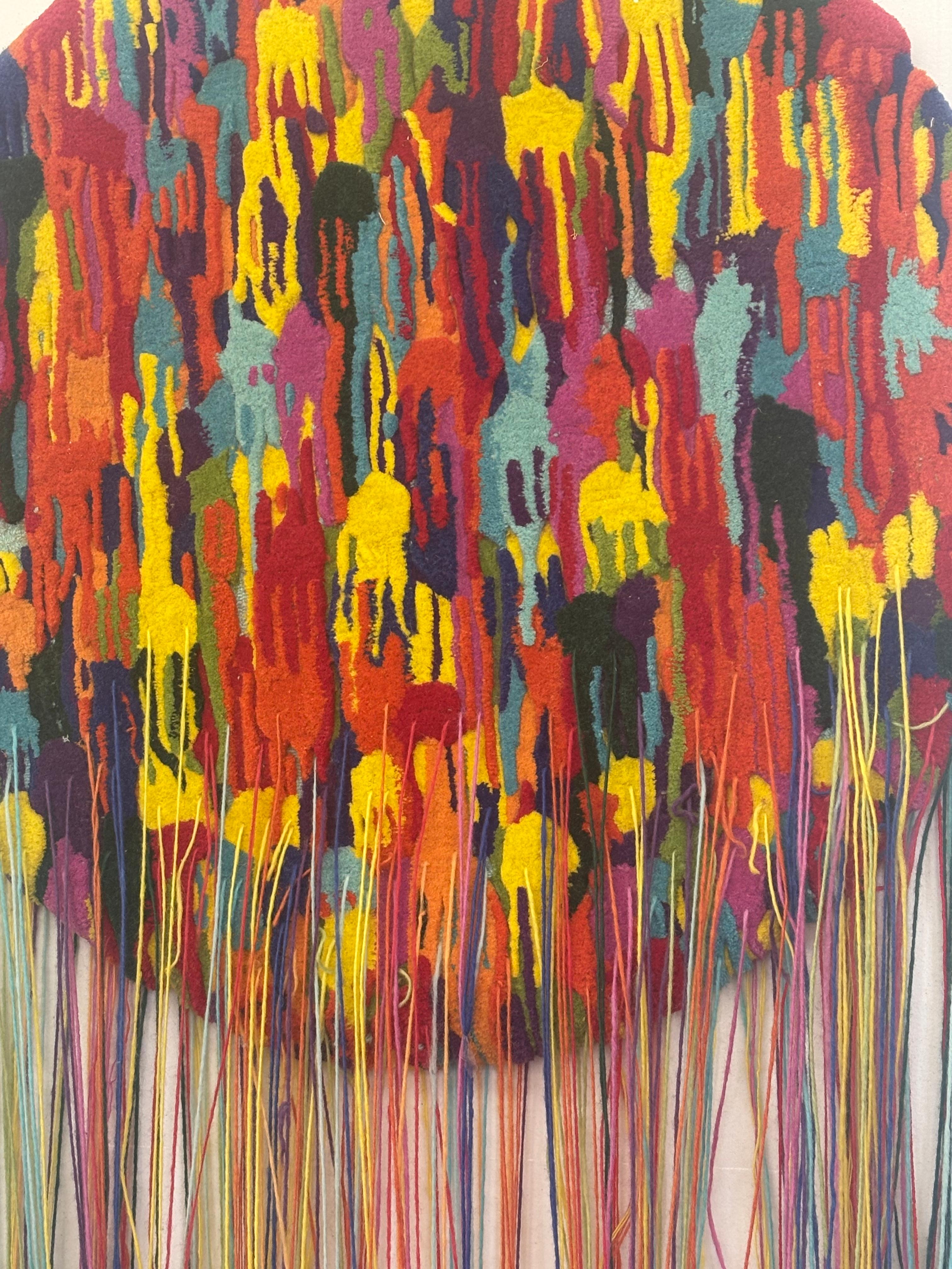 Late 20th Century Tapestry from the Collection PiùDiUno by Omar Hassan for Driade For Sale