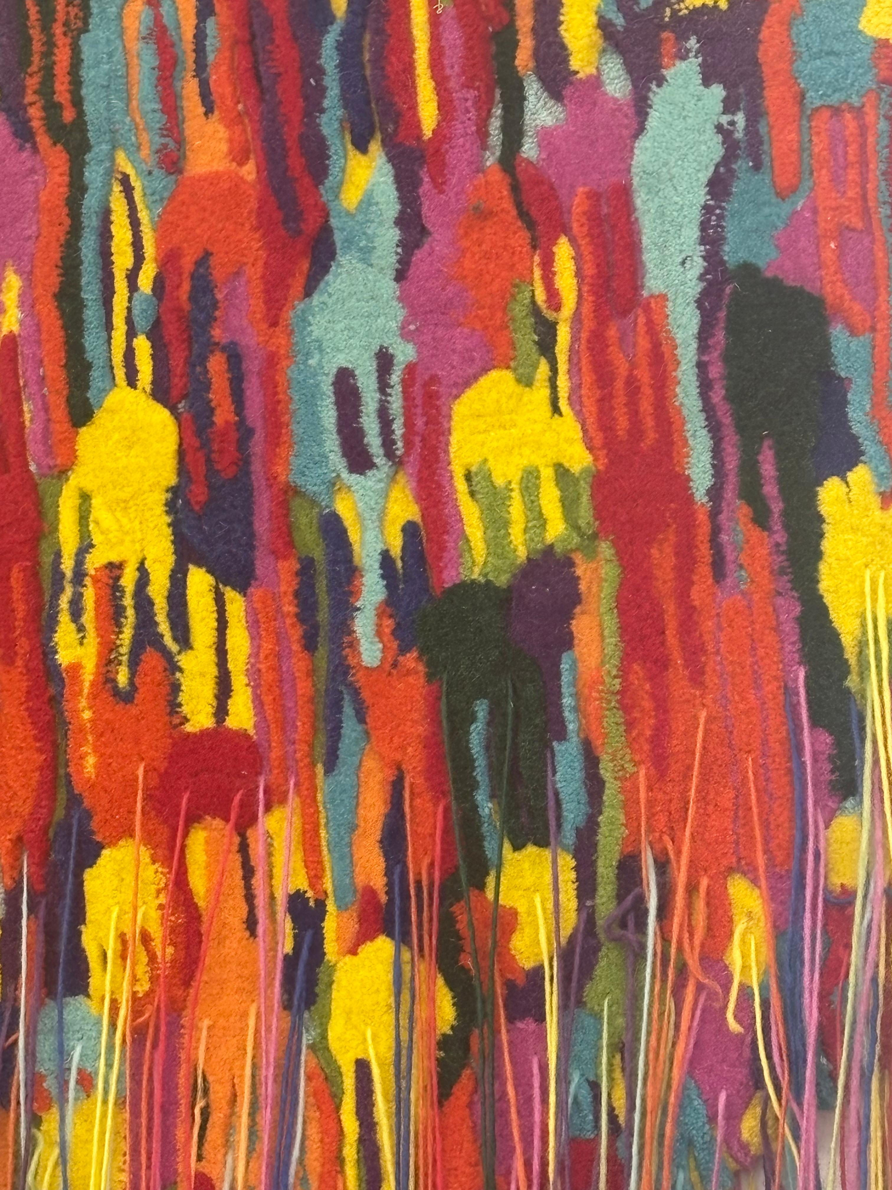 Tapestry from the Collection PiùDiUno by Omar Hassan for Driade For Sale 2