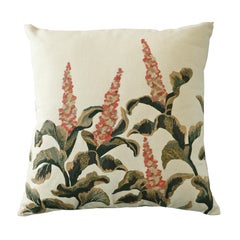 Tapestry Hand Embroidered Silk Pillow Cover – 20x20 in Regular price