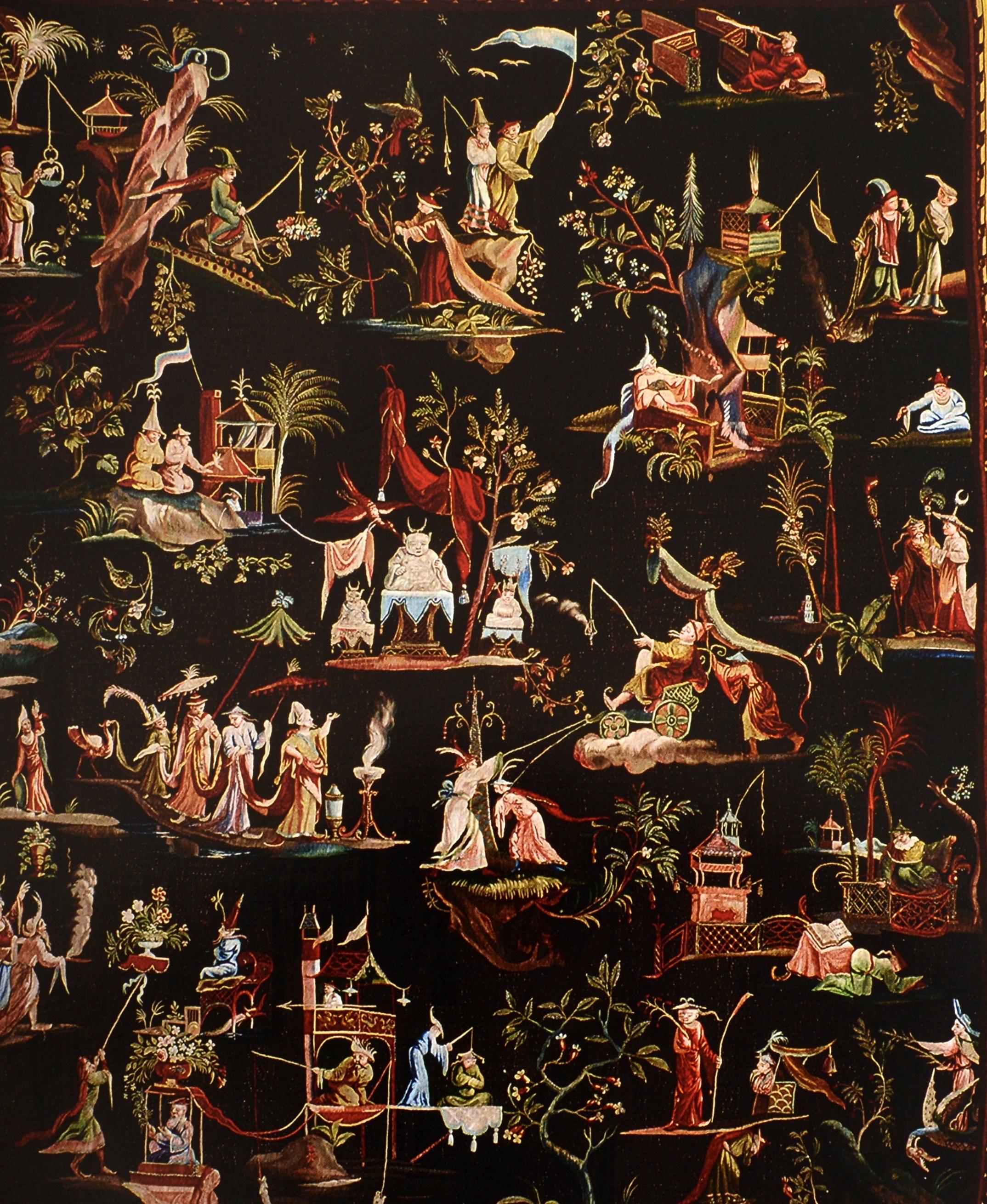 Tapisserie dans les fils baroques de la splendeur de Thomas Campbell, 1ère édition en vente 6