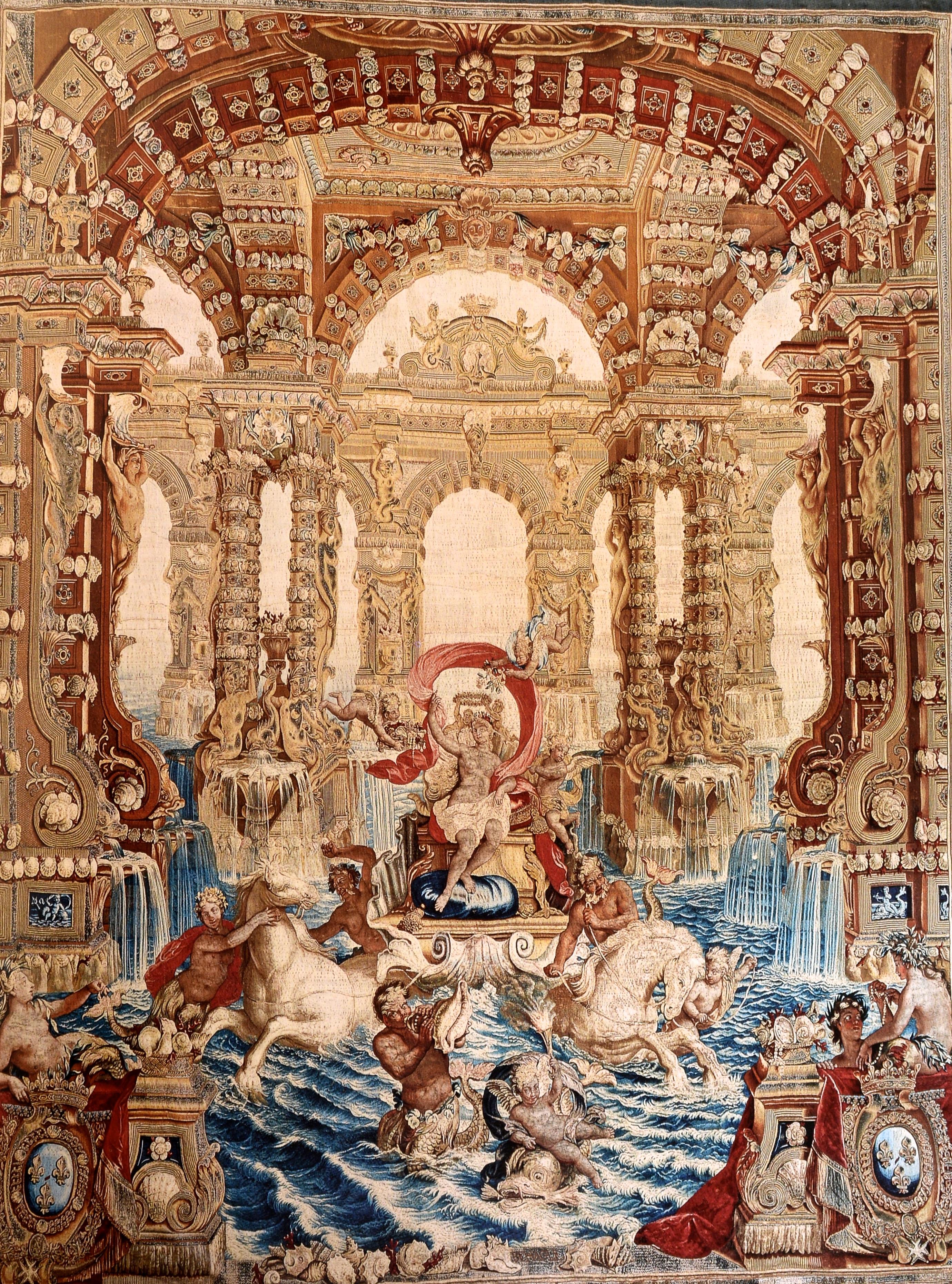 Tapisserie dans les fils baroques de la splendeur de Thomas Campbell, 1ère édition en vente 8