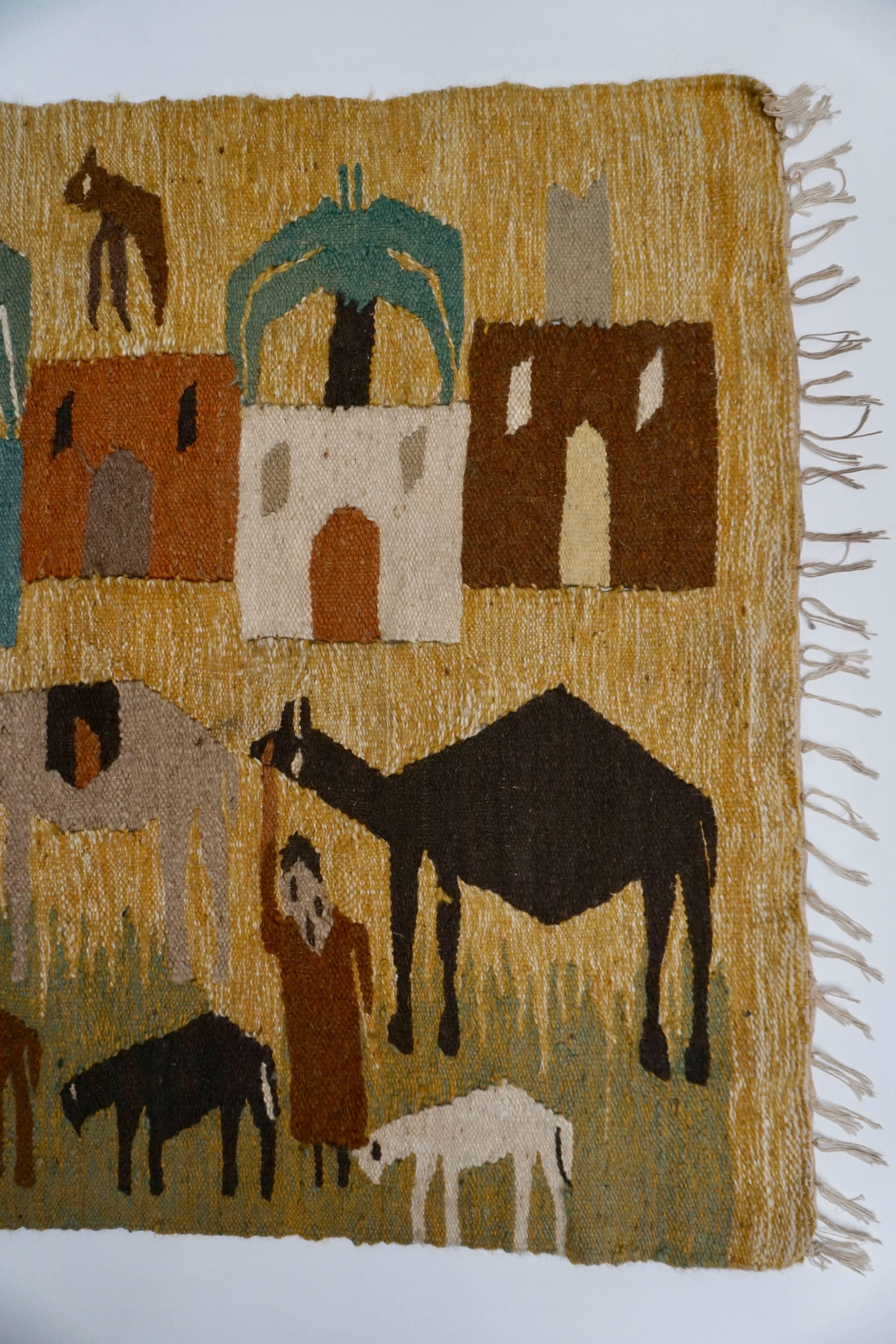 wool tapestry