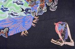 Tapestry Jean Lurcat "Blue Coral" Atlerie Suzanne Goubely-gatien N° 1416