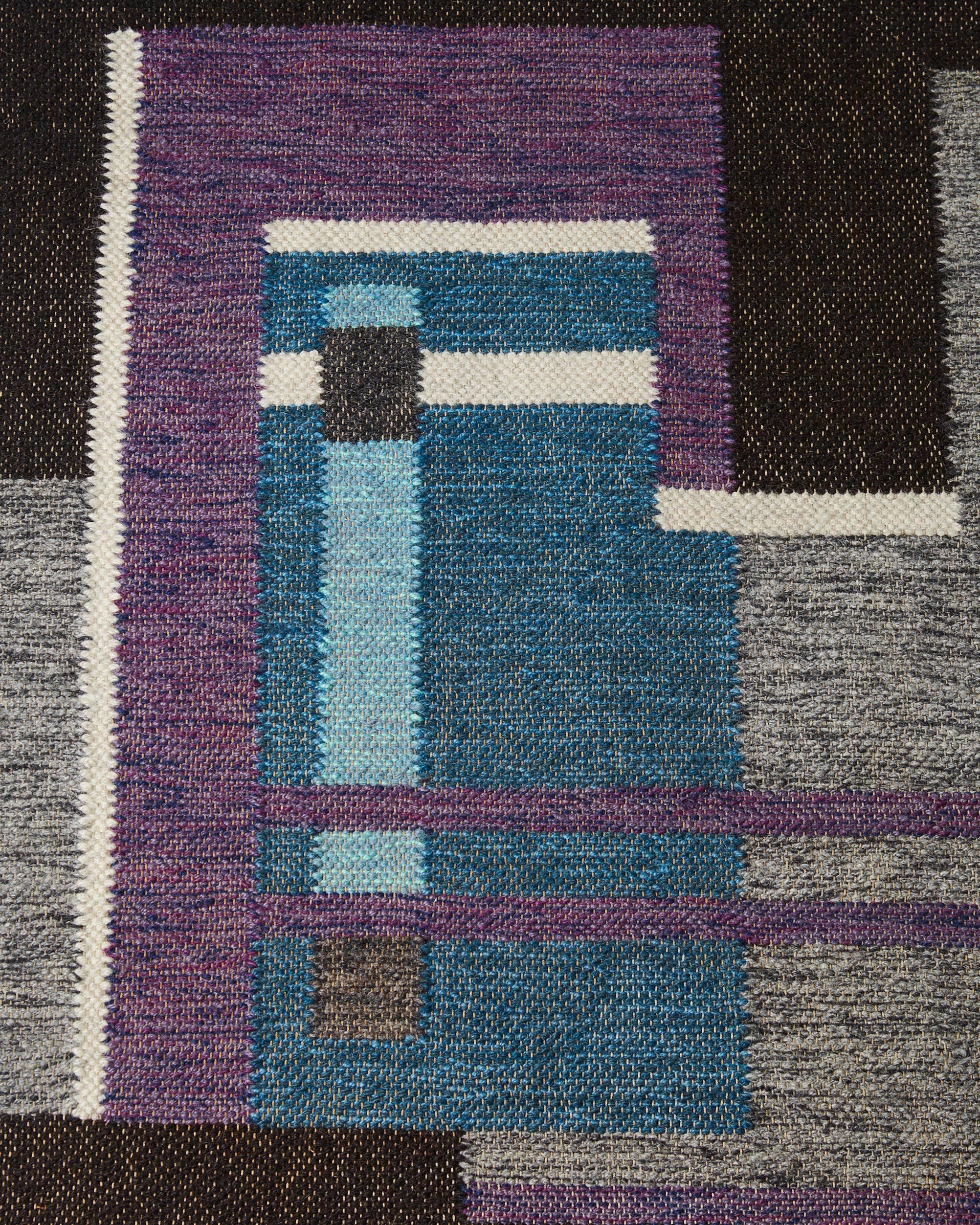 Scandinavian Modern Tapestry “Kölighedens Varme” by Kirsten Gregers Jensen, Denmark, 1950s
