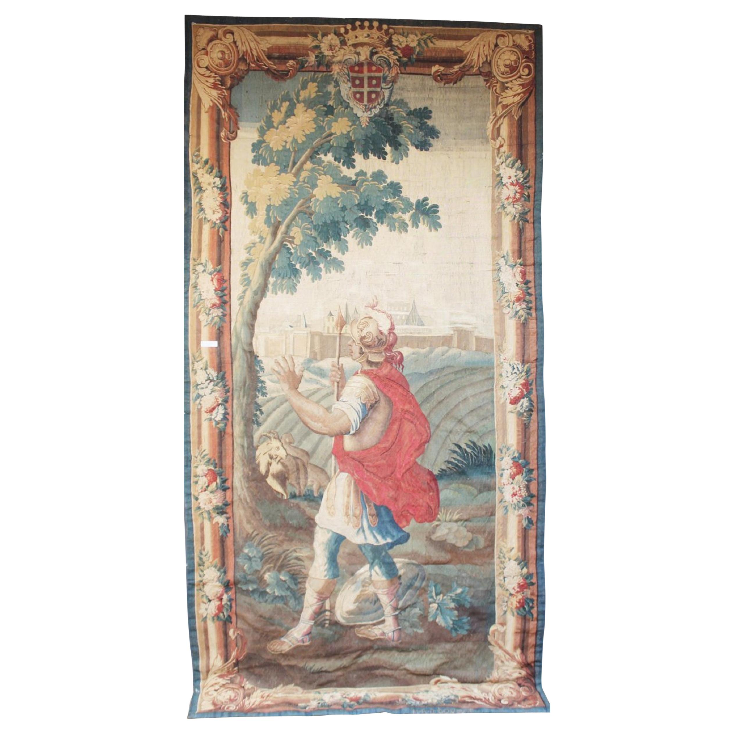 Tapestry Louis XIV, 17th Century For Sale