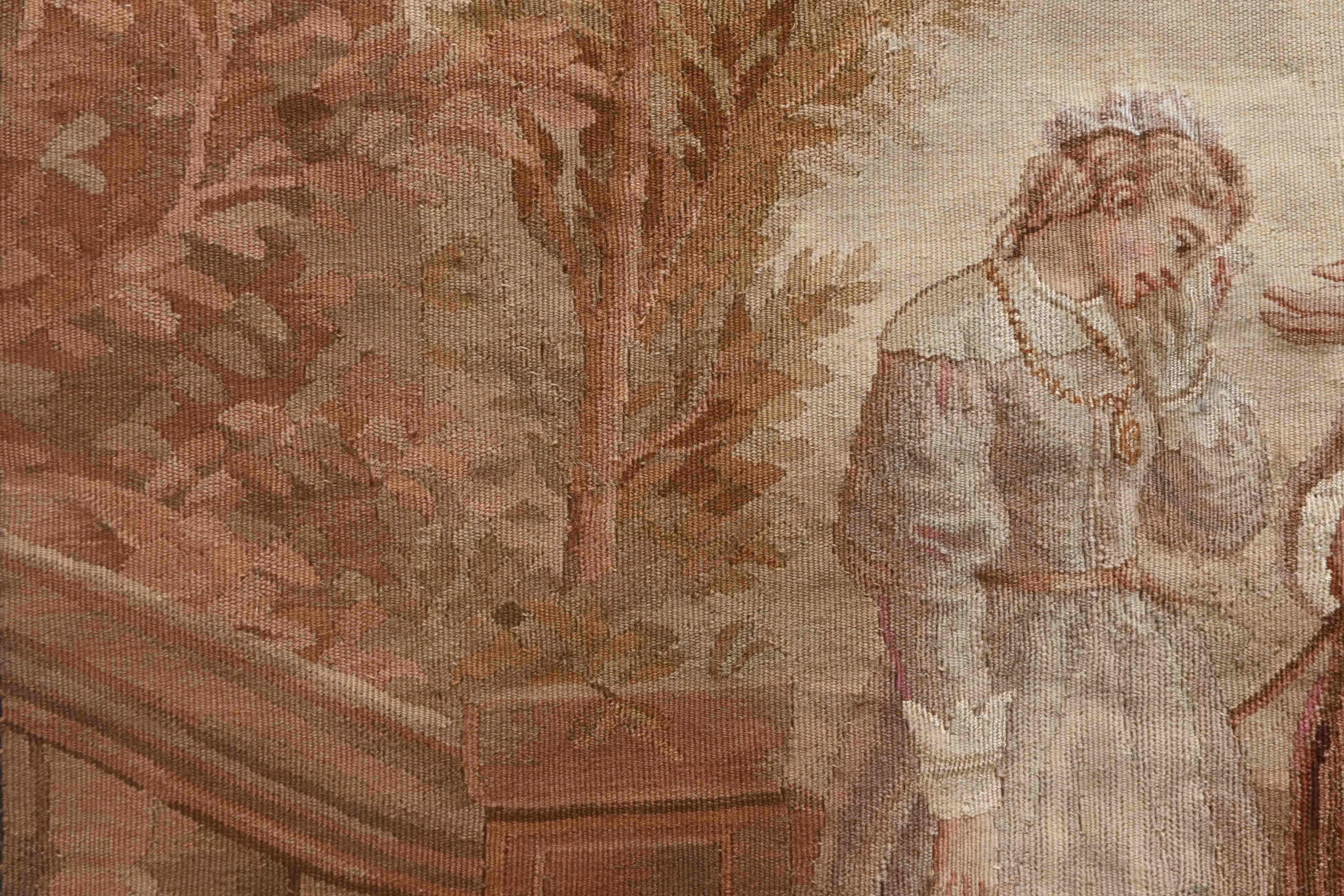 Artist: Manufacture Aubusson
Epoque: 19th century
Style: Napoleon III
Condition: Perfect condition
Material: Wool
Width: 57 cm
Height: 57 cm
Depth: 0.3 cm

Located a stone's throw from the Eiffel Tower in Paris, we are a French family
